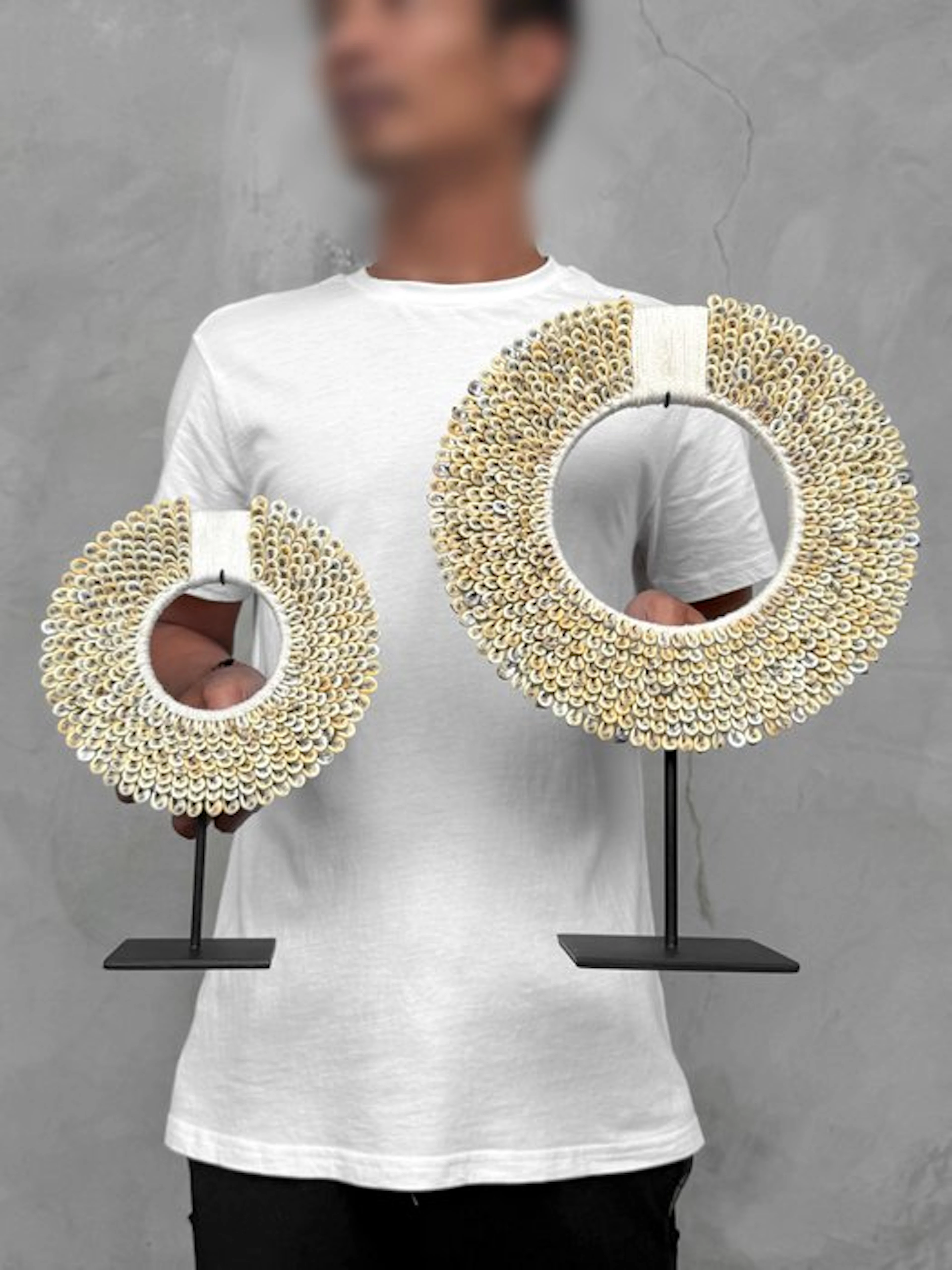 Decorative ornament - NO RESERVE PRICE - Stunning Pair of...