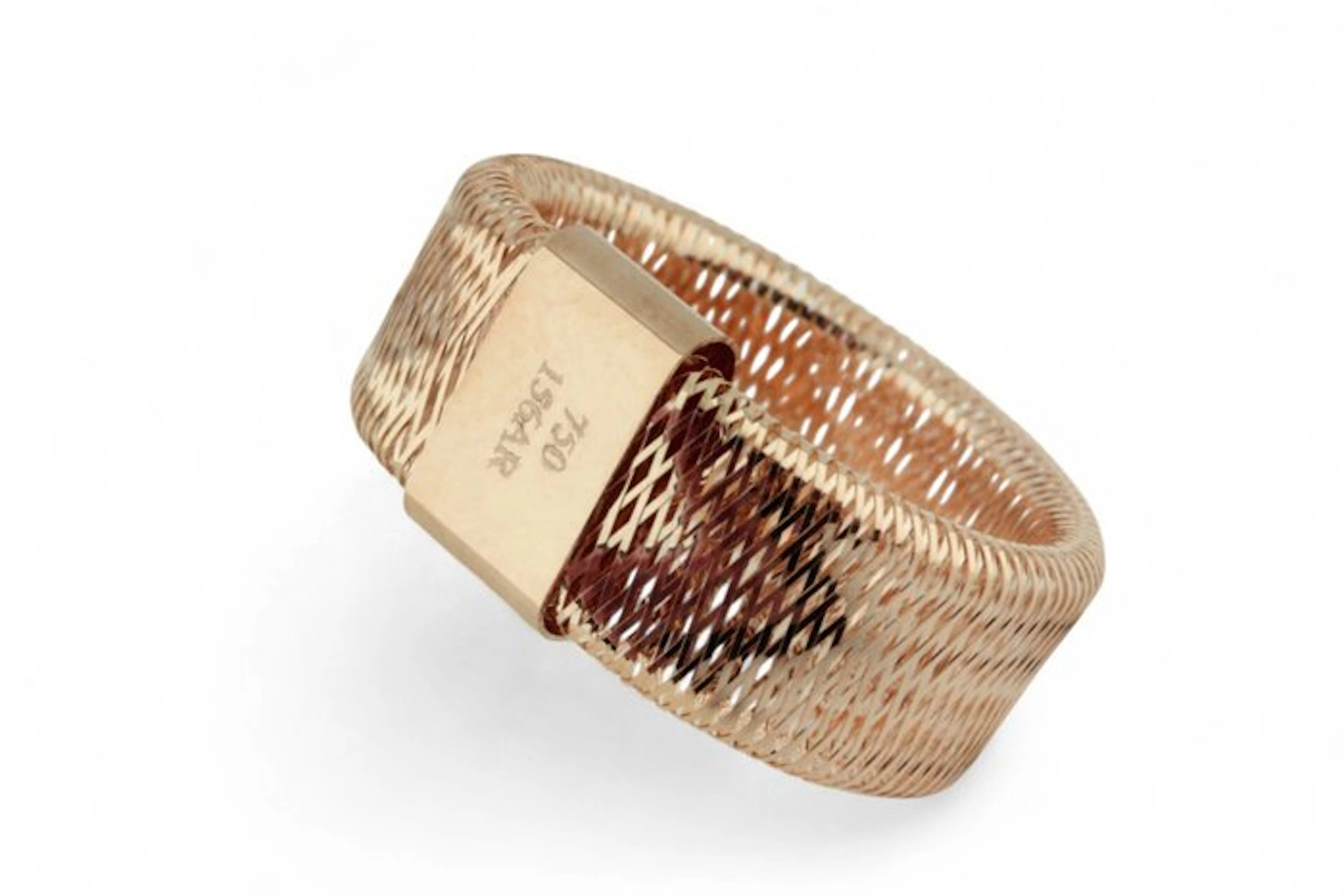 No reserve price - Ring - 18 kt. Rose gold