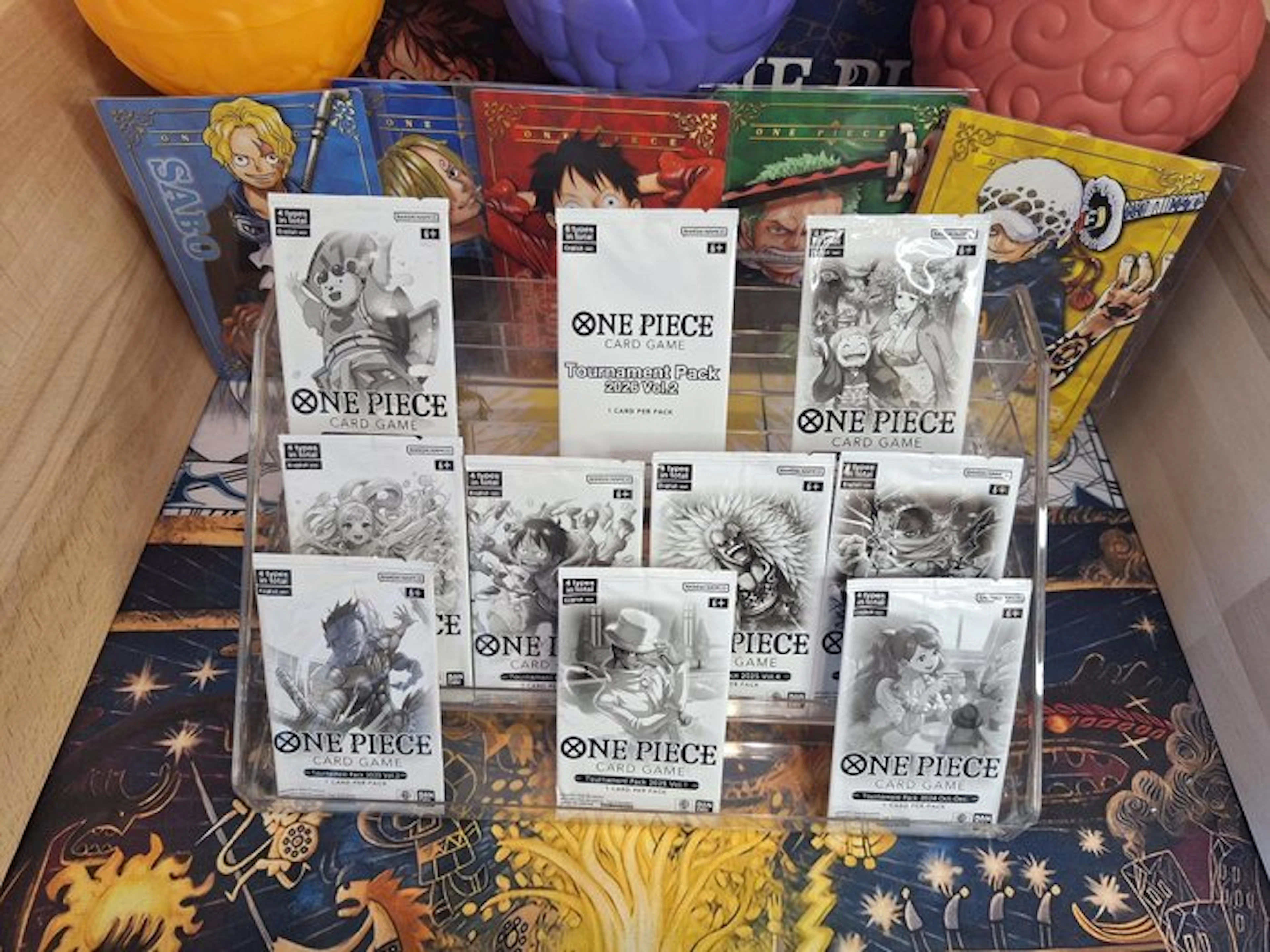 Bandai - 10 Booster pack - One Piece - 10x Official Tournament Booster