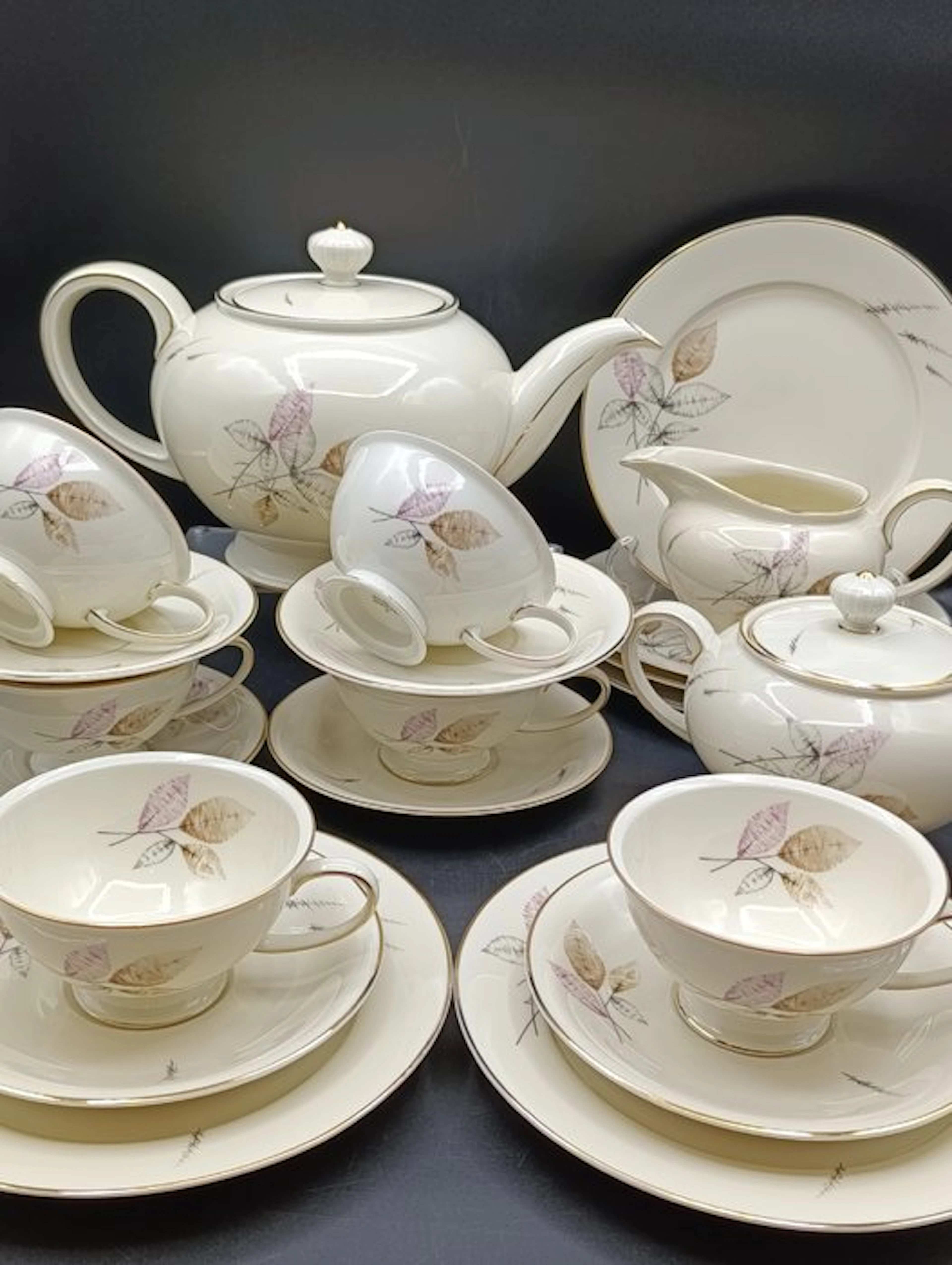 Rosenthal - Tea service (21) - Porcelain - Tea set and snacks