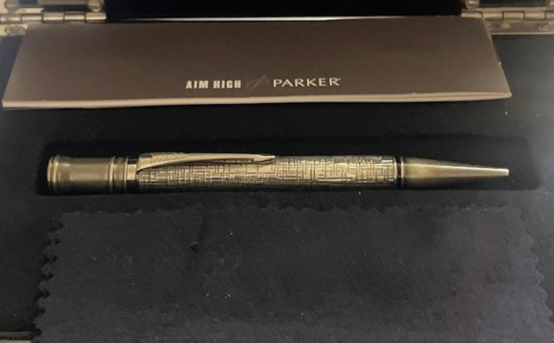 Parker - parker duofold Esparto - No reserve price - Ballpoint pen