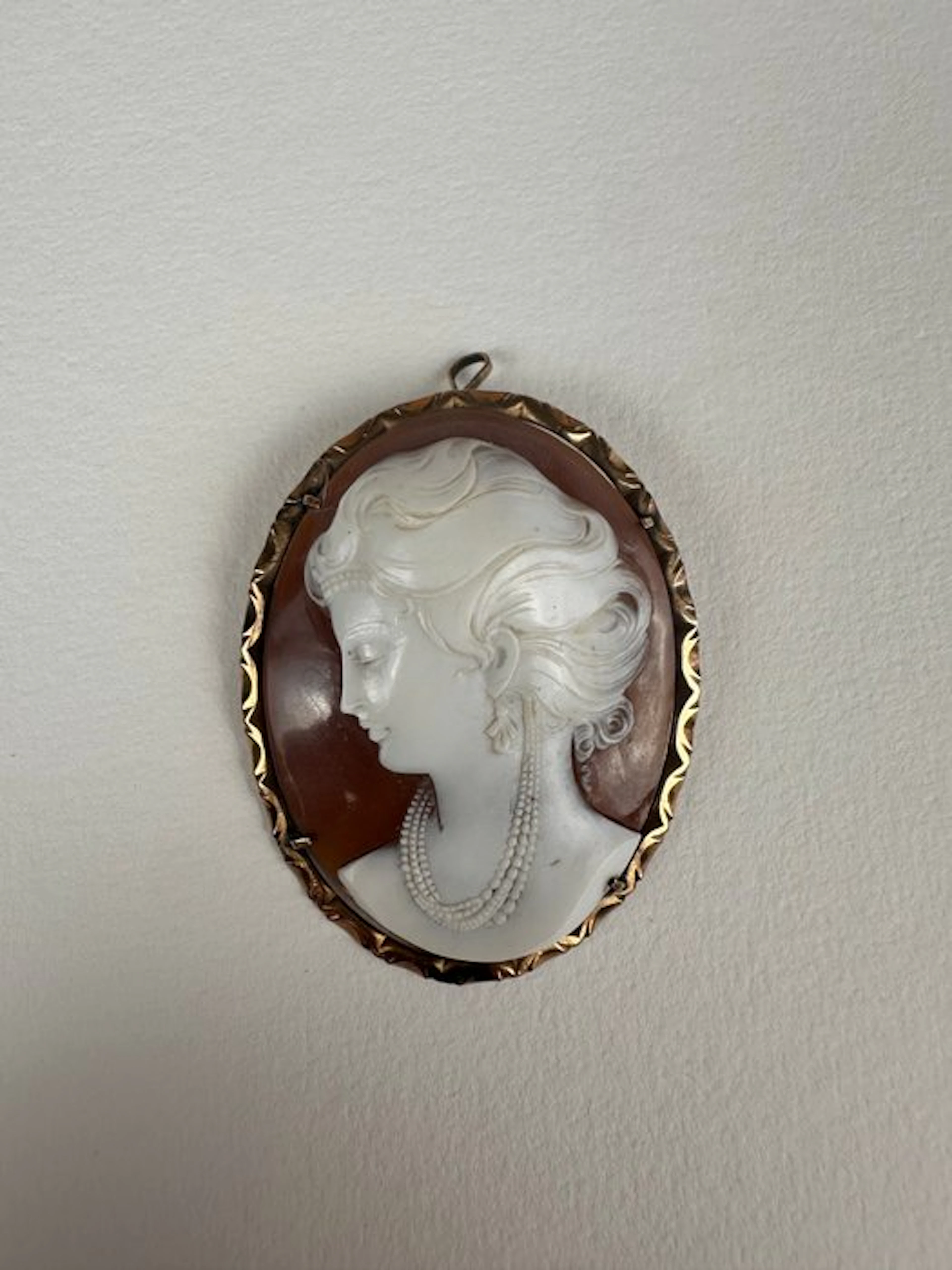 Cameo - 18 kt. Yellow gold