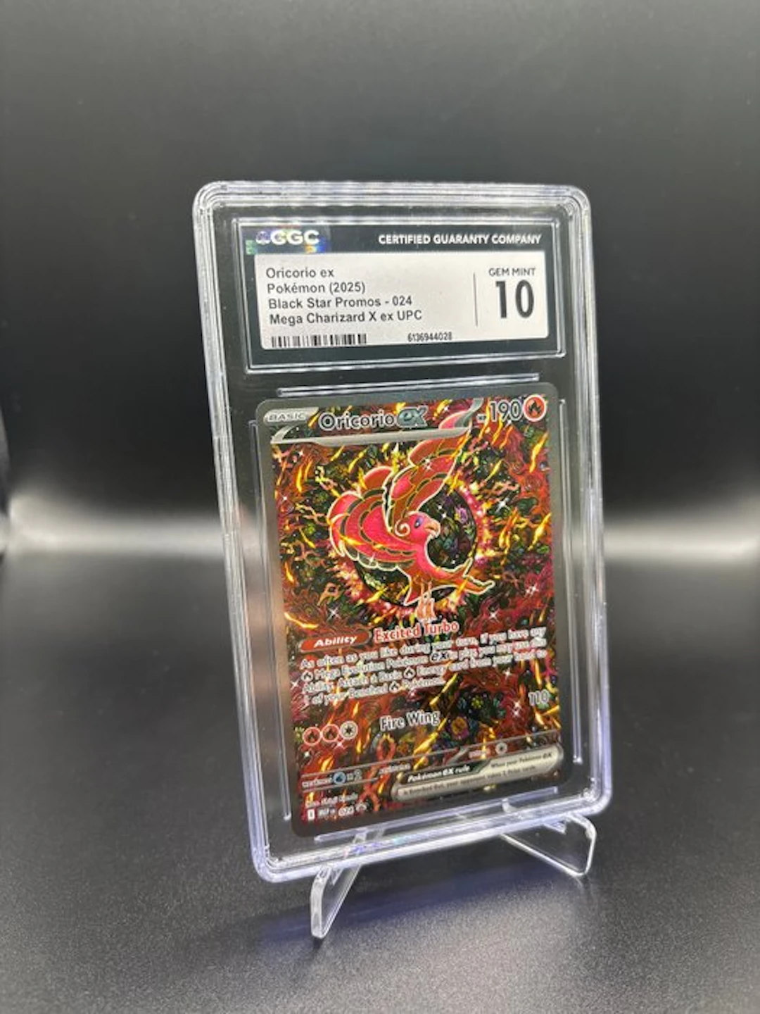 Pokémon - 1 Graded card - Oricorio 024 Promo card - CGC 10