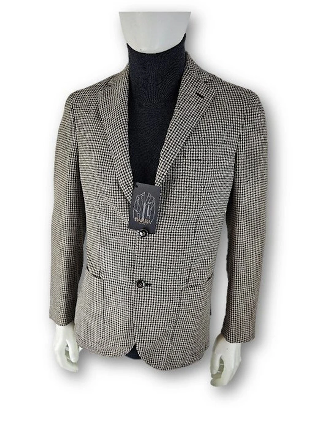 Barba - NEW, Mix Wool - Silk - Linen - Blazer - New with tags