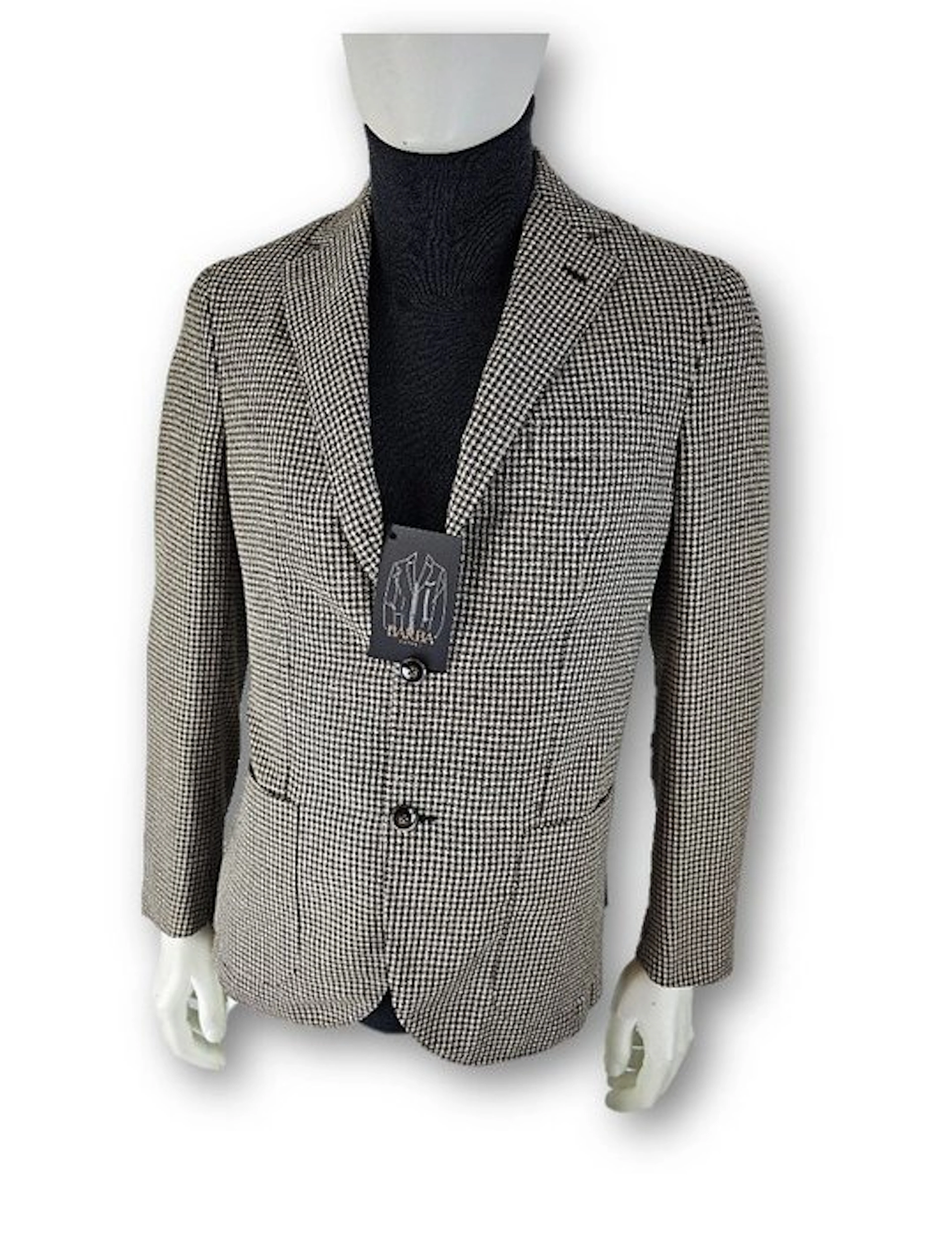 Barba - NEW, Mix Wool - Silk - Linen - Blazer - New with tags