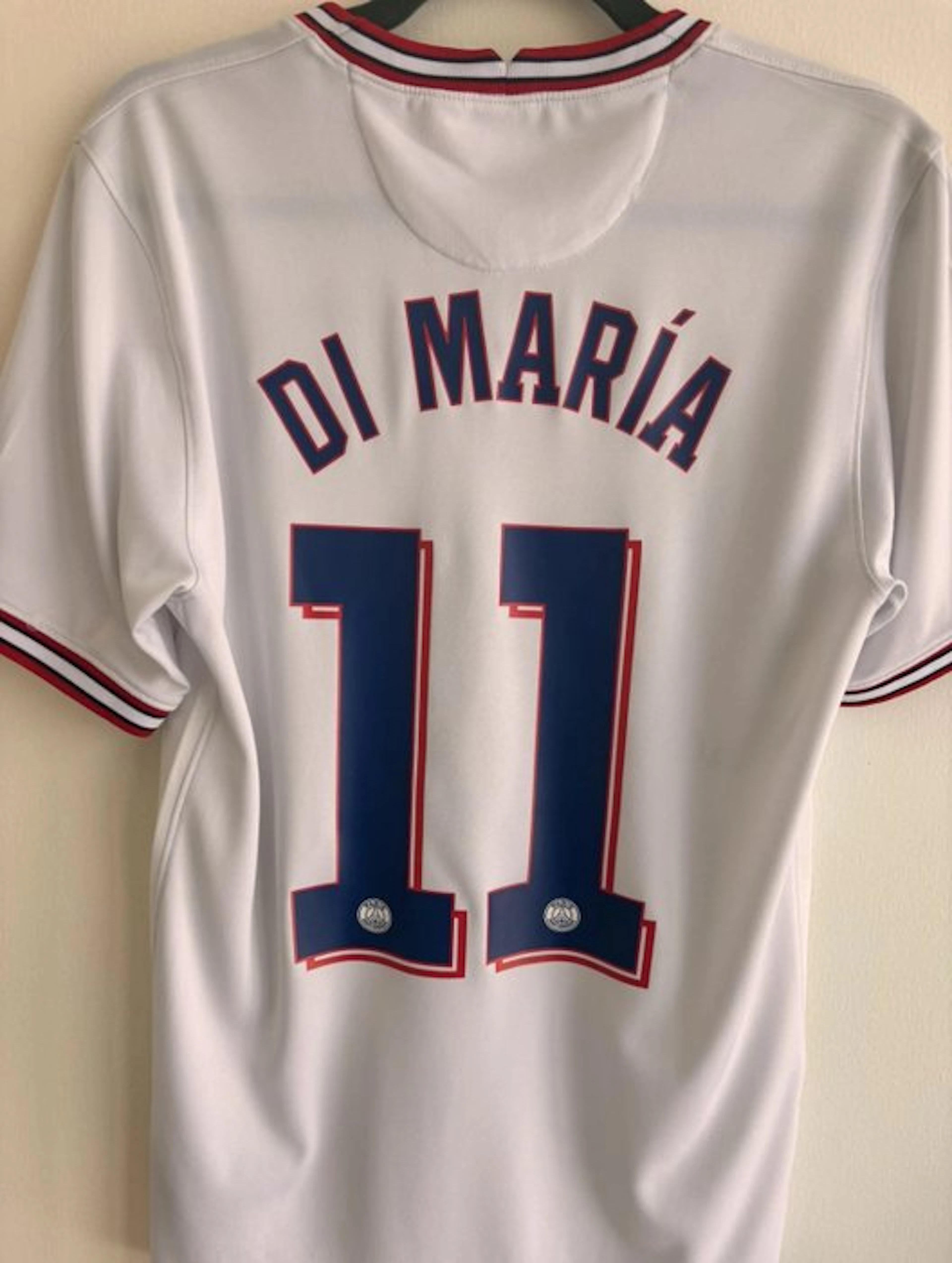 Paris Saint-Germain - Ligue 1 - Ángel Di María - 2021 - Football shirt