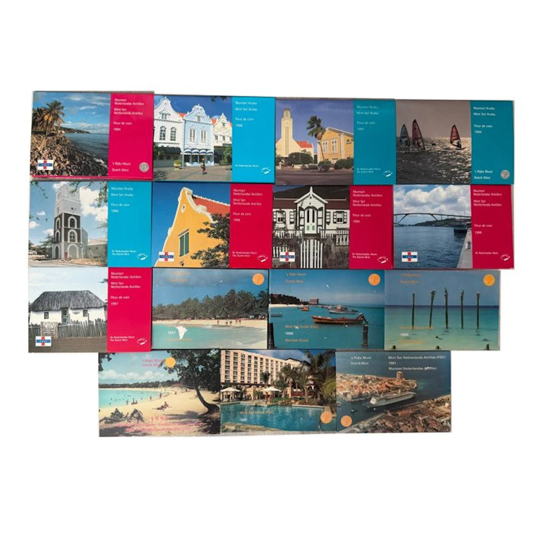 Collection of 15 Official FDC Mint Sets