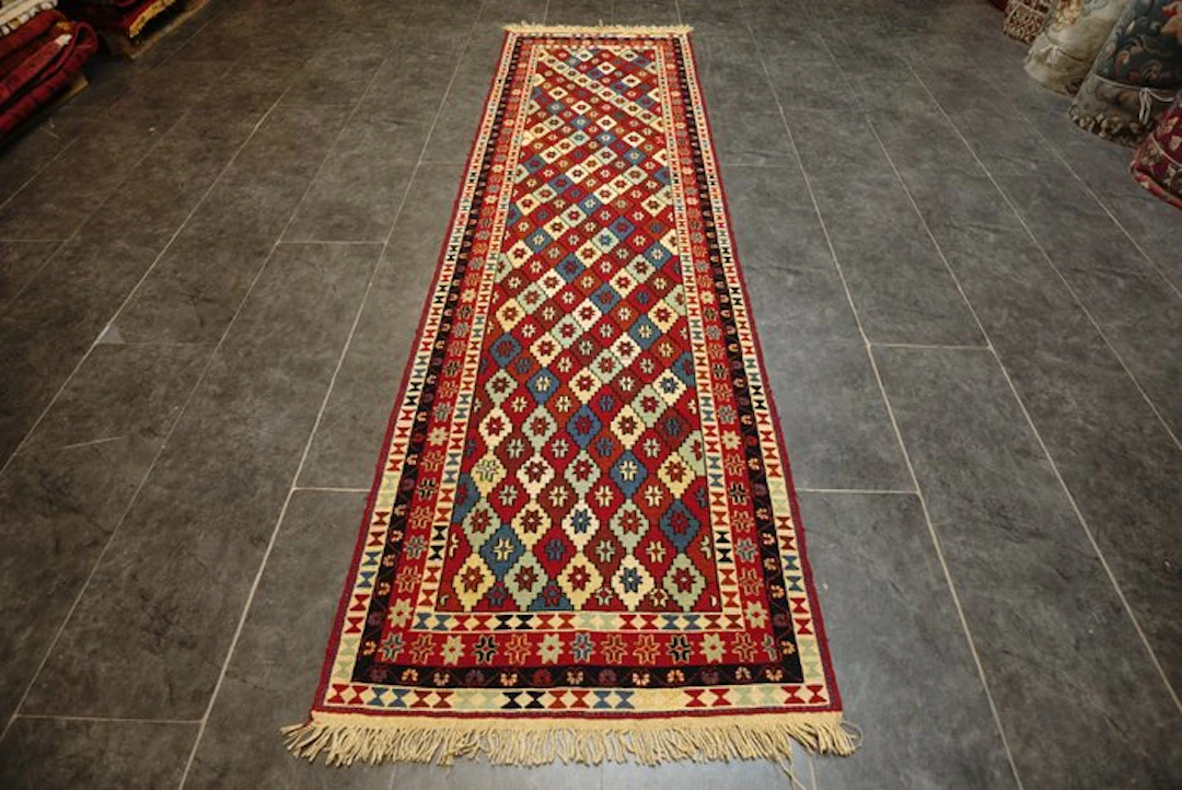 Sumakh kilim - Carpet - 290 cm - 87 cm - in like-new condition