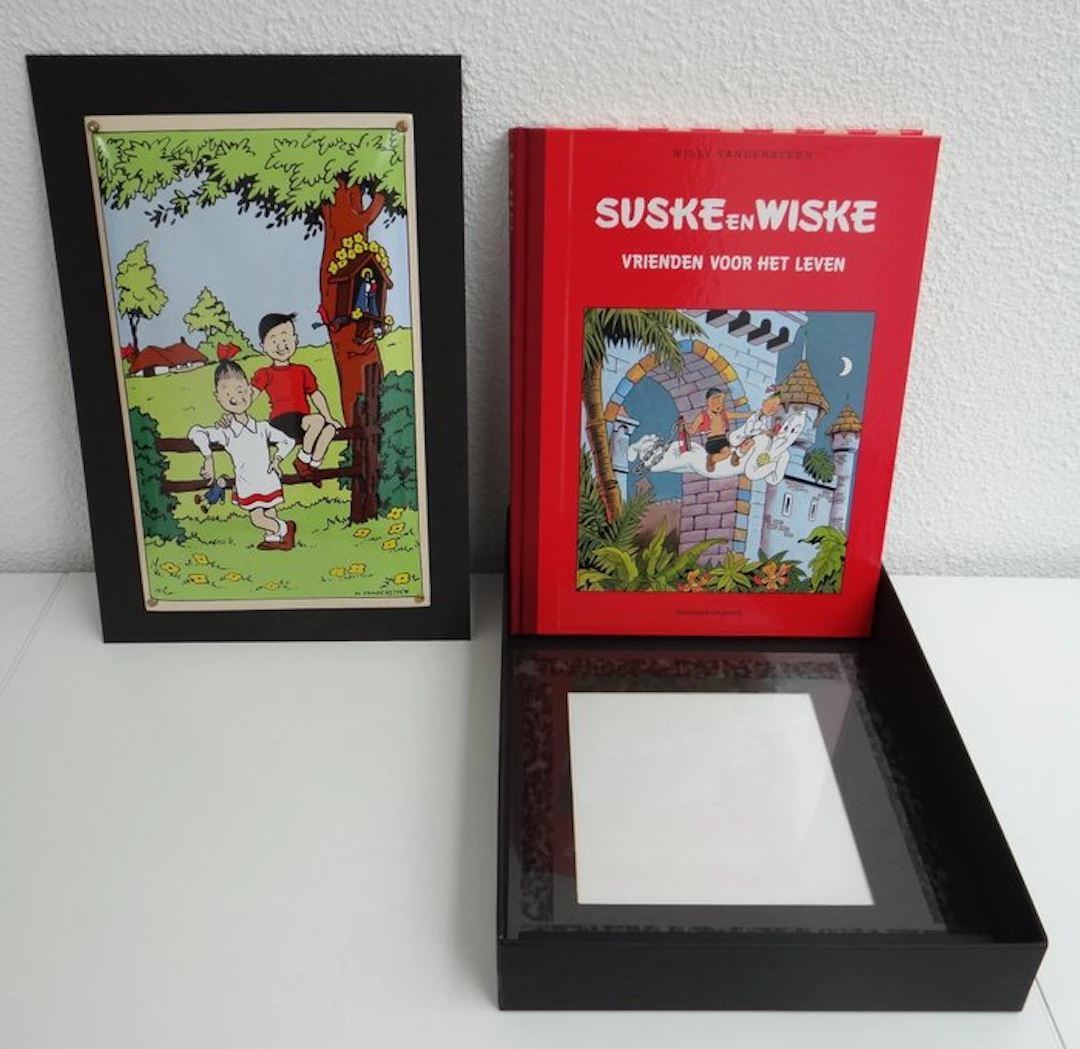 Suske en Wiske - Vrienden voor het leven - Luxe HC met...