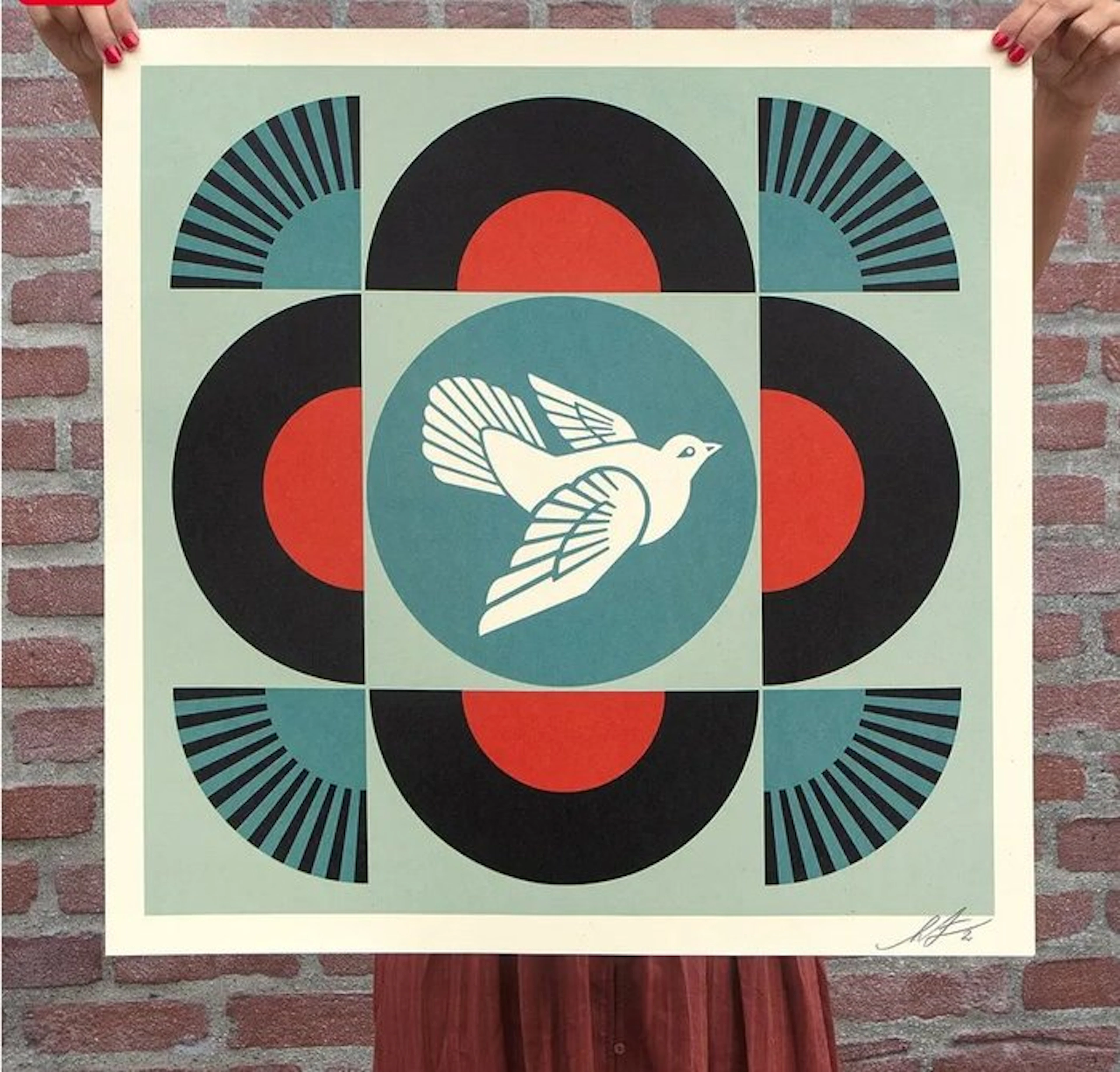 Shepard Fairey (OBEY) - Obey Giant - Geometric Dove *...