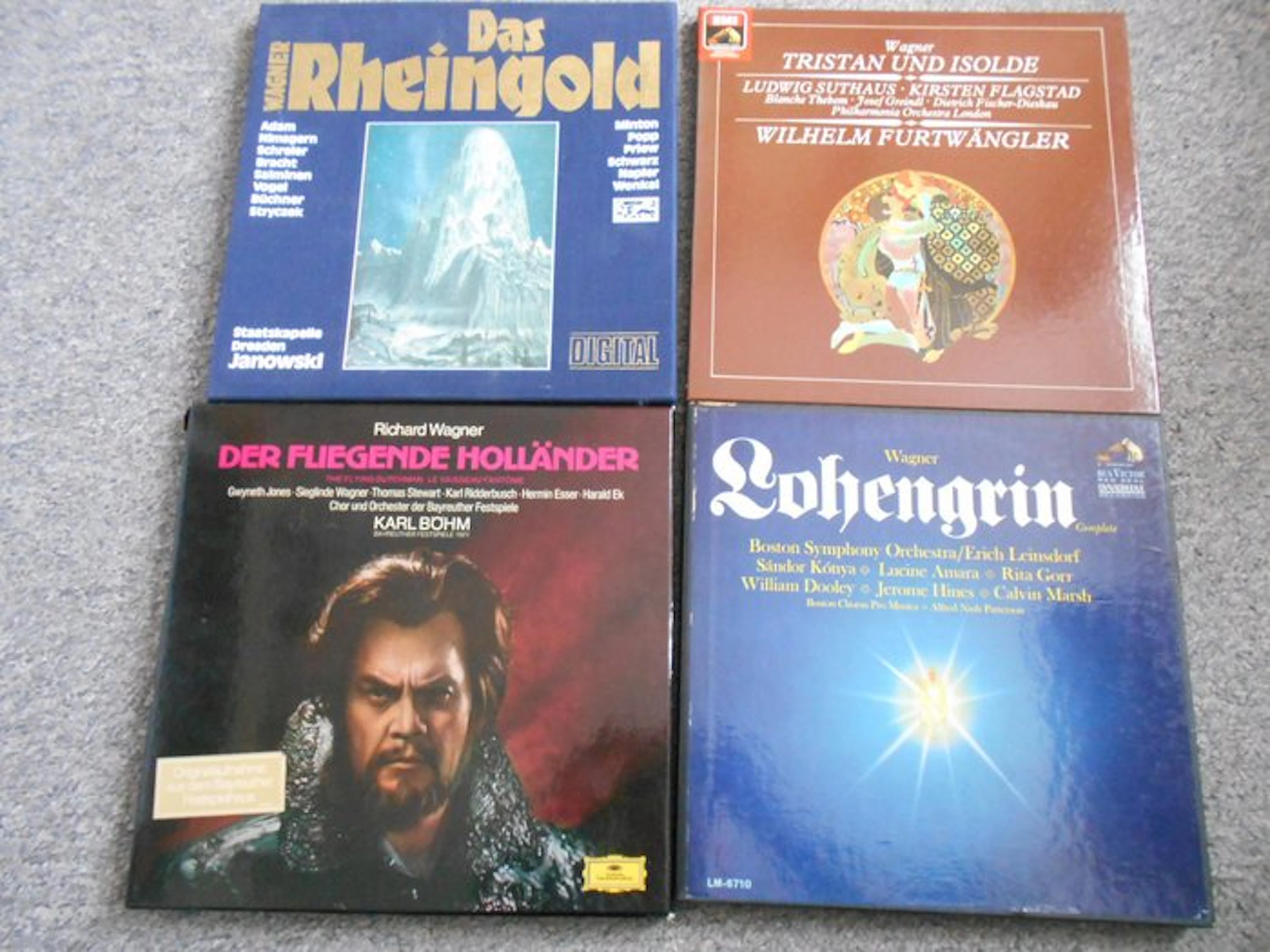 Richard Wagner - Multiple artists - 4 Boxsets: Wagner: Furtwangler
