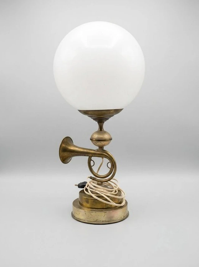 Table lamp - Gilt brass