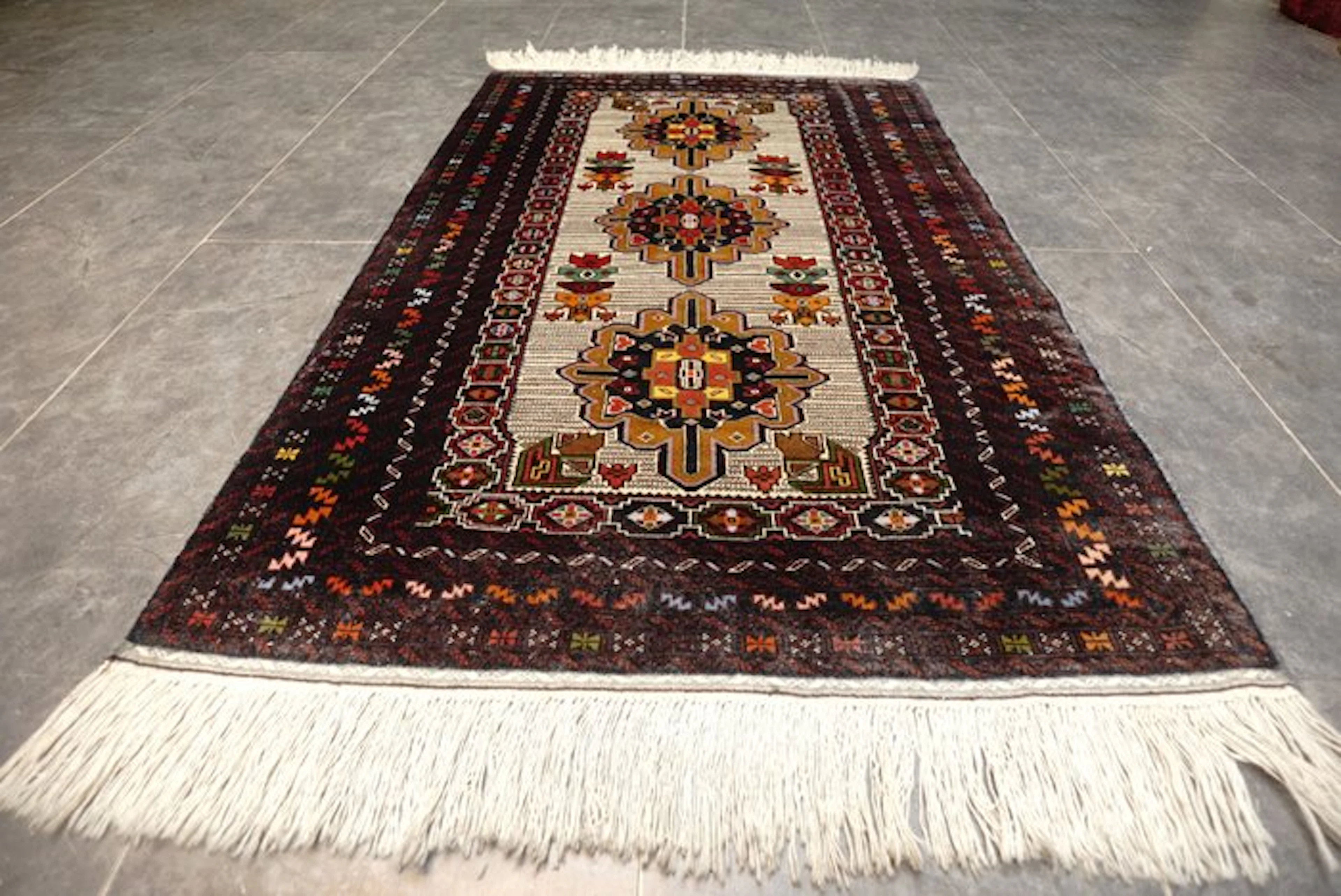 Afghan - Carpet - 136 cm - 90 cm