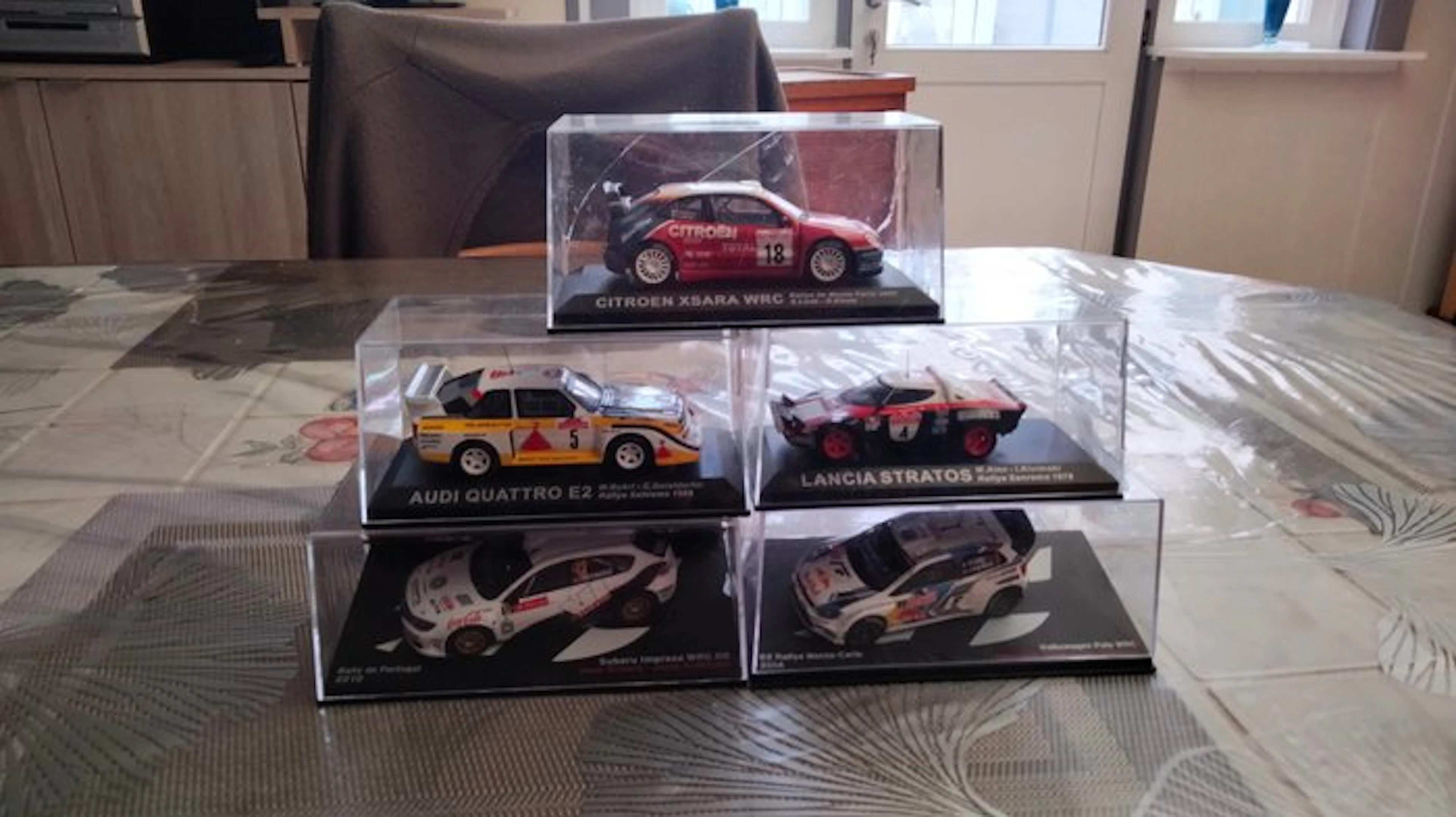 Altaya, IXO 1:43 - Model race car (5) - Citroën Xsara WRC...