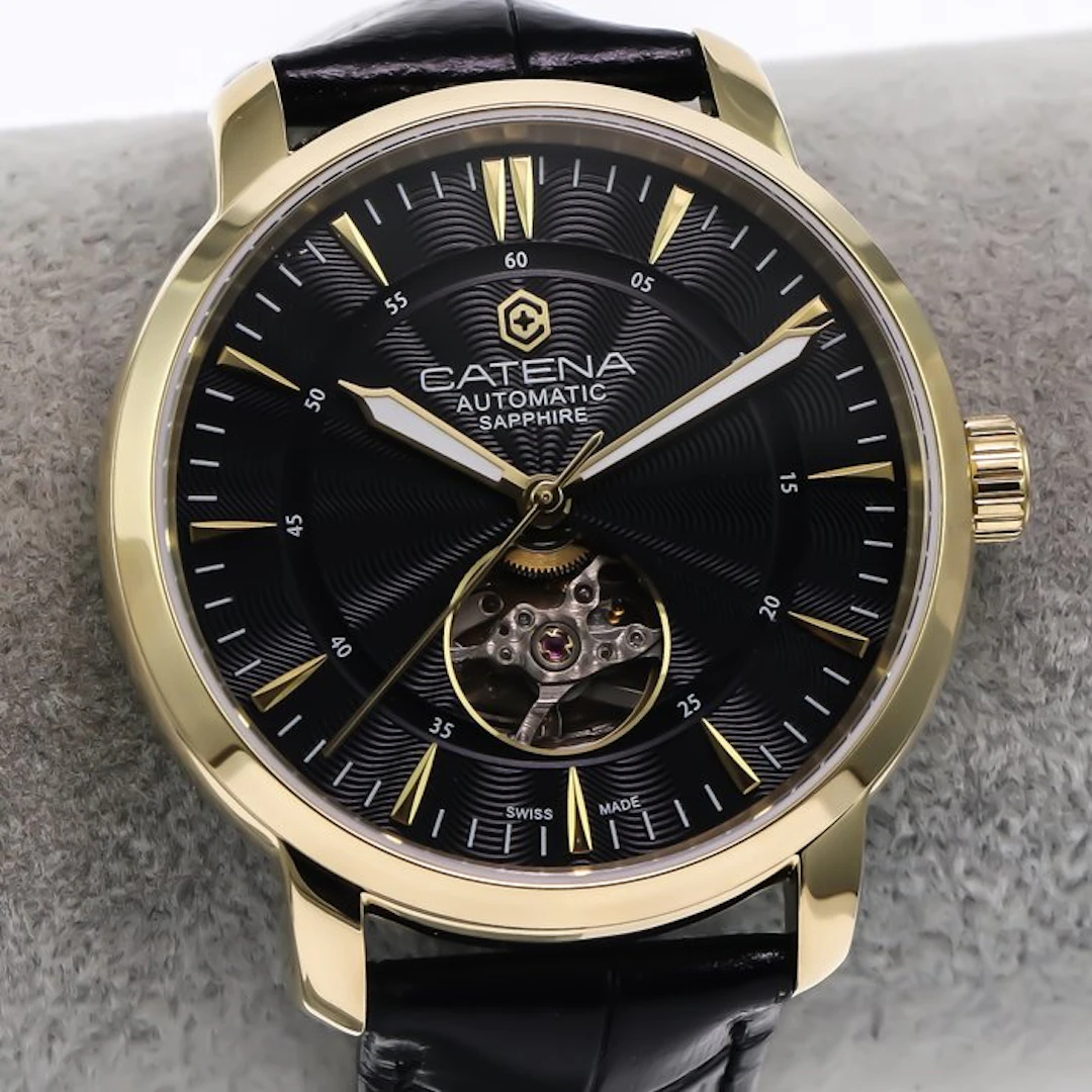 Catena - Automatic Swiss Made Watch Open Heart...