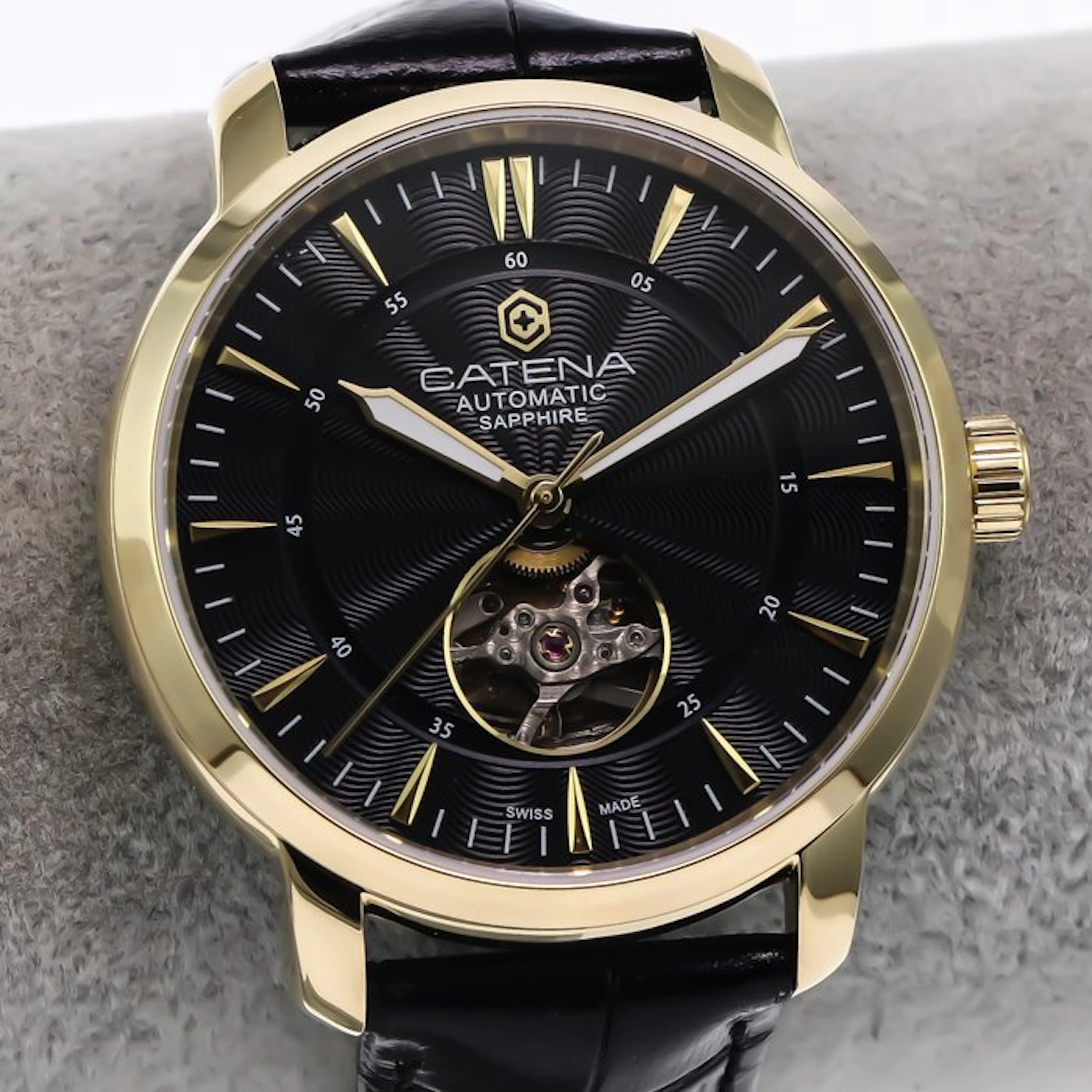 Catena - Automatic Swiss Made Watch Open Heart...