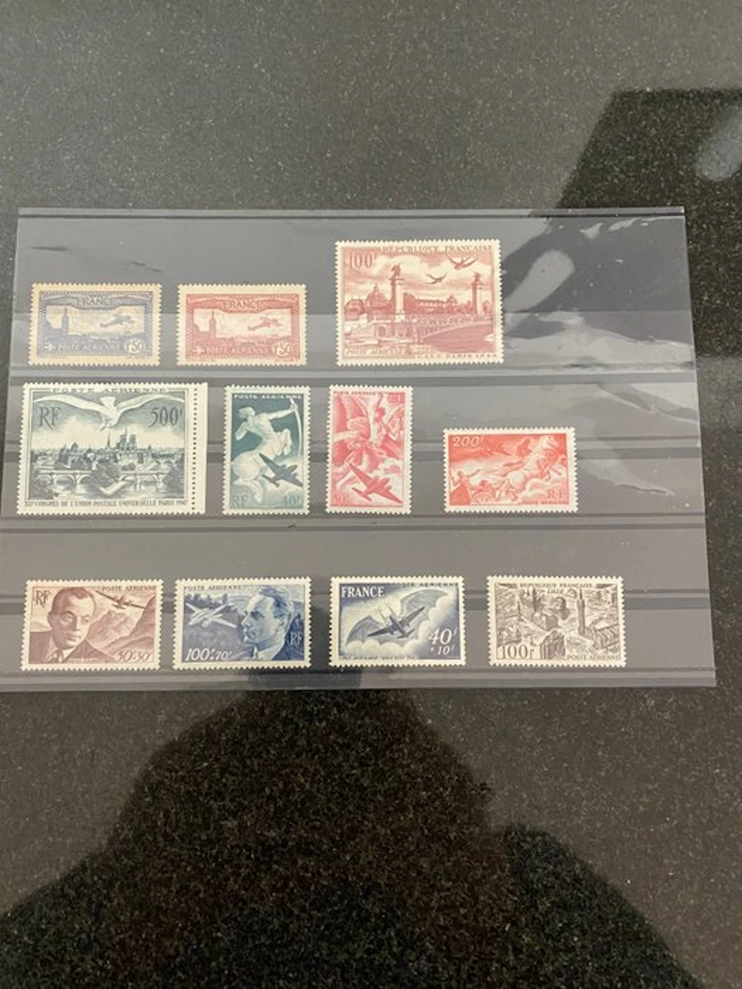 France 1930/1959 - Stamps, aviation plus modern semis new — valued at €408.