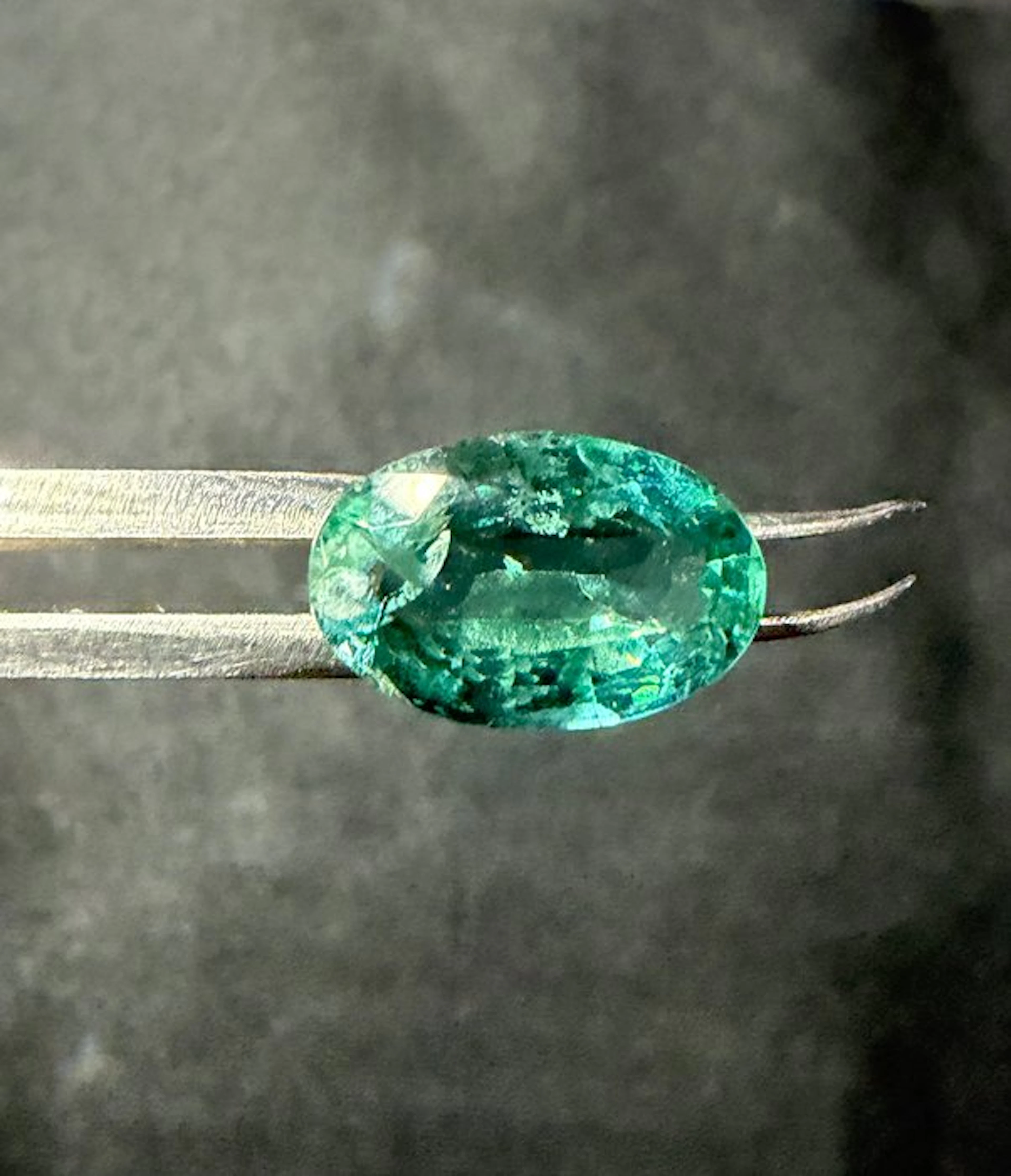 1 pcs Green Emerald - 2.73 ct - GEM-TECH Istituto Gemmologico
