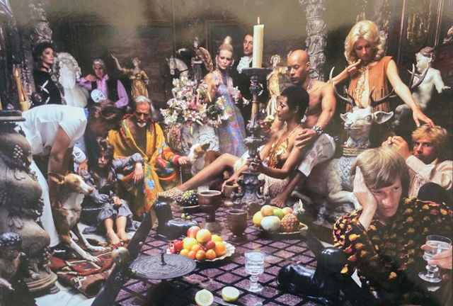 Michael Joseph (1941-) - Smirnoff office party, seventies group photo