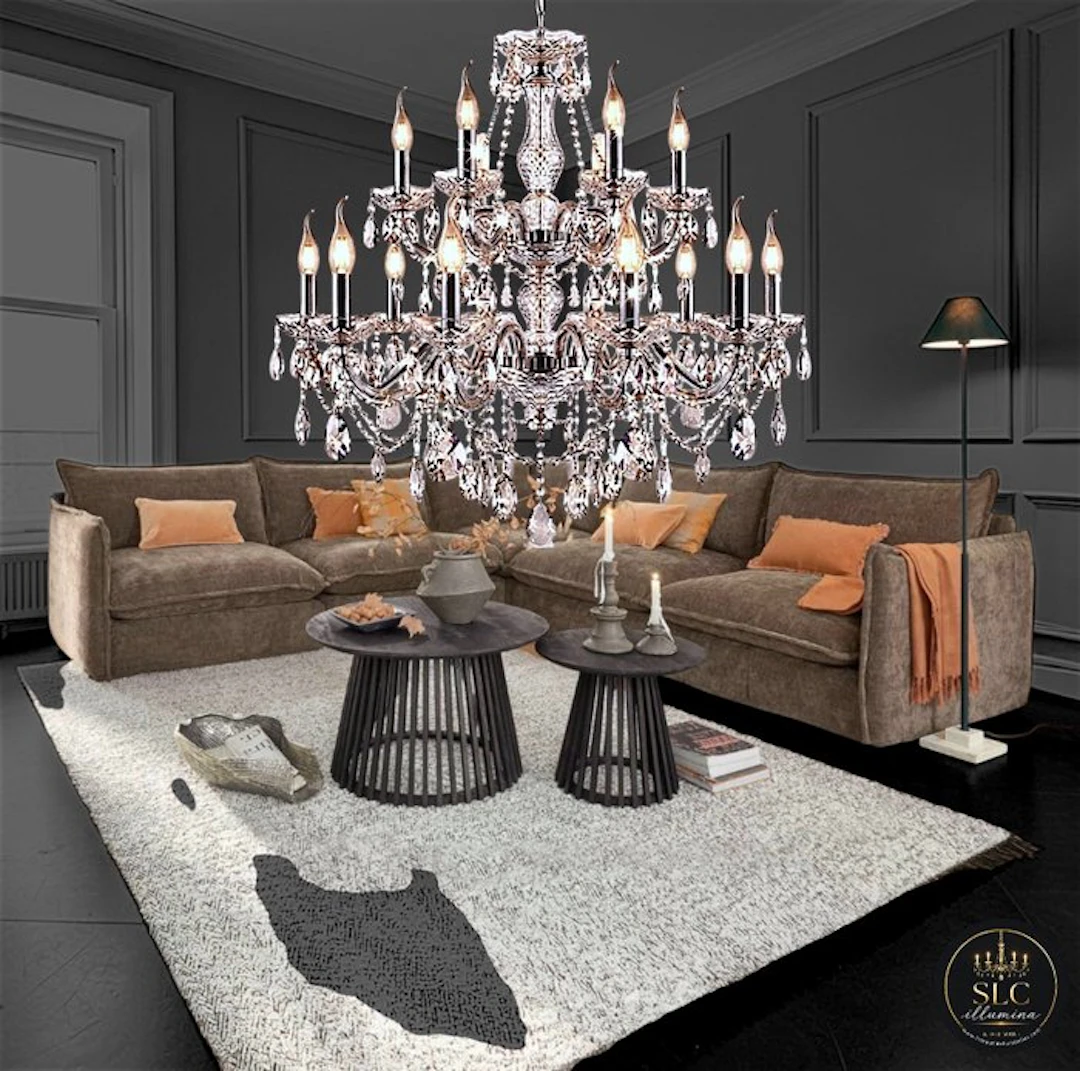 SLC Illumina - MG - Chandelier - Crystal - Aurea 18L