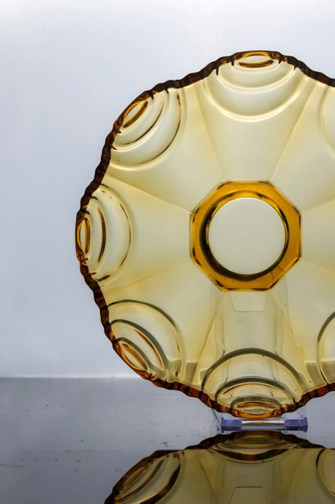 Hermanova Hut - František Pečený - Platter - Glass