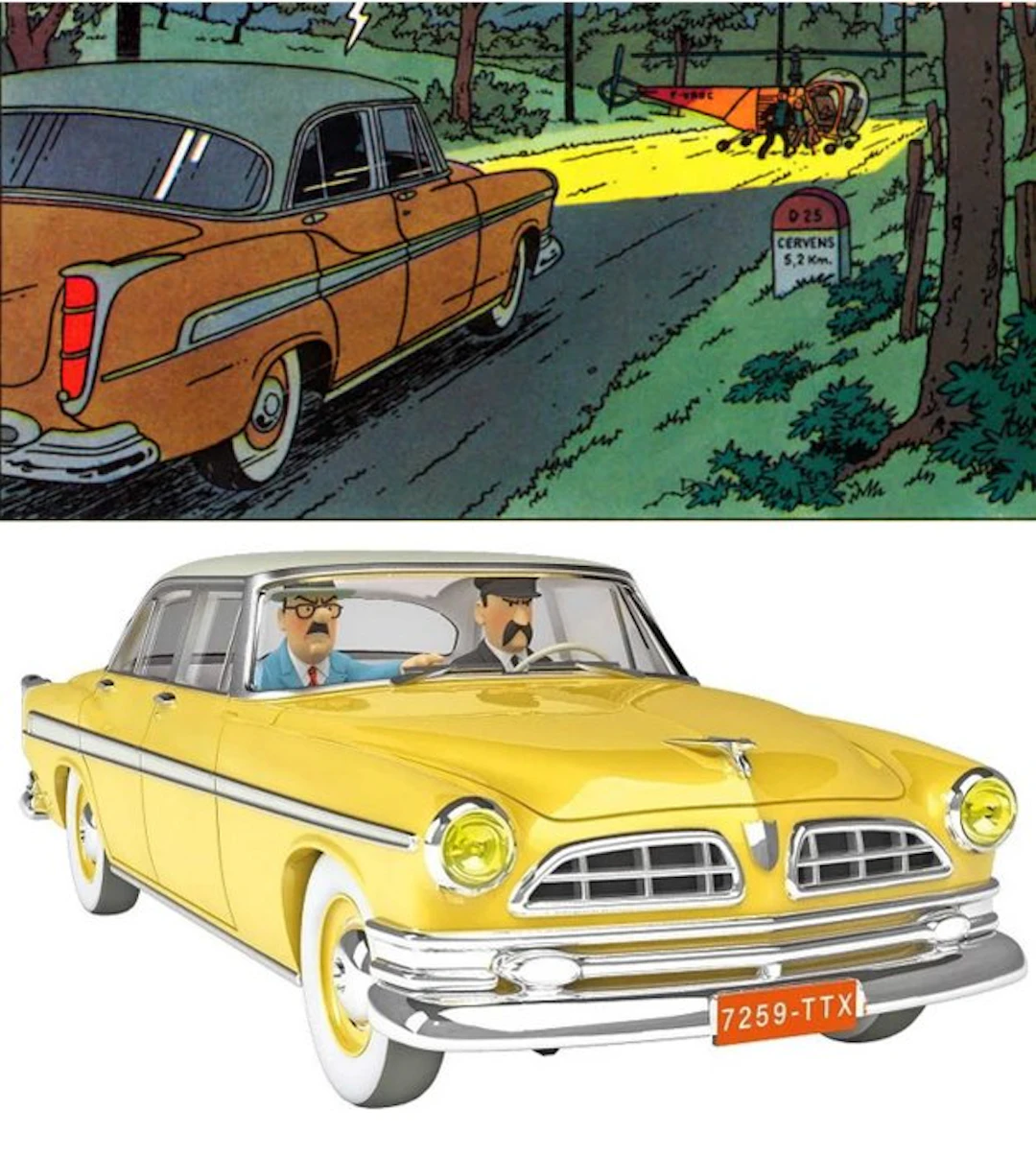 Moulinsart/Hachette Collections - Les voitures de Tintin...