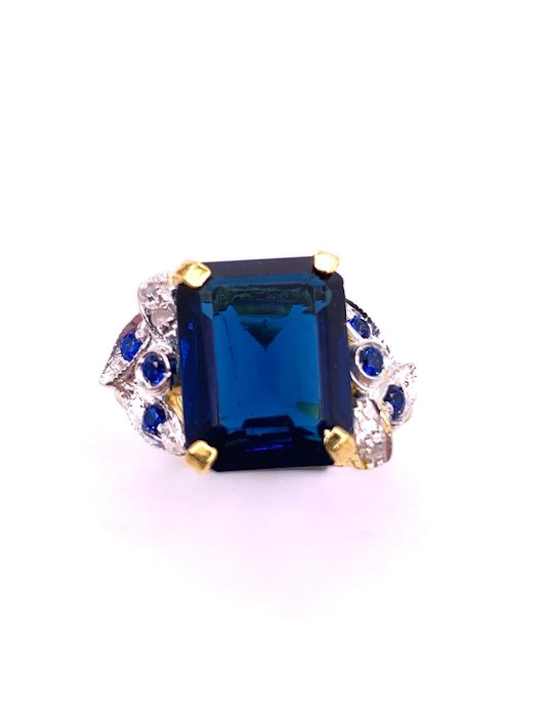 No reserve price - Statement ring - 9 kt