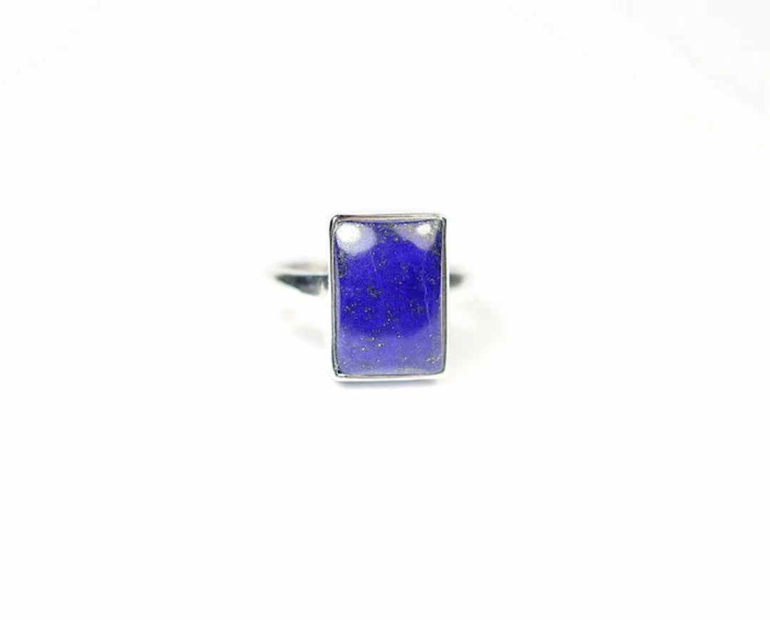 Lapis lazuli Ring / Cabochon / new- 4.7 g - (1)
