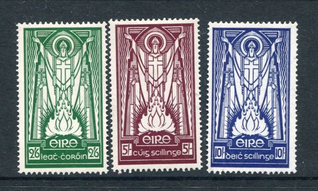 Ireland 1937/1937 - IRELAND 1937 ST PATRICK MH Set to 10s...