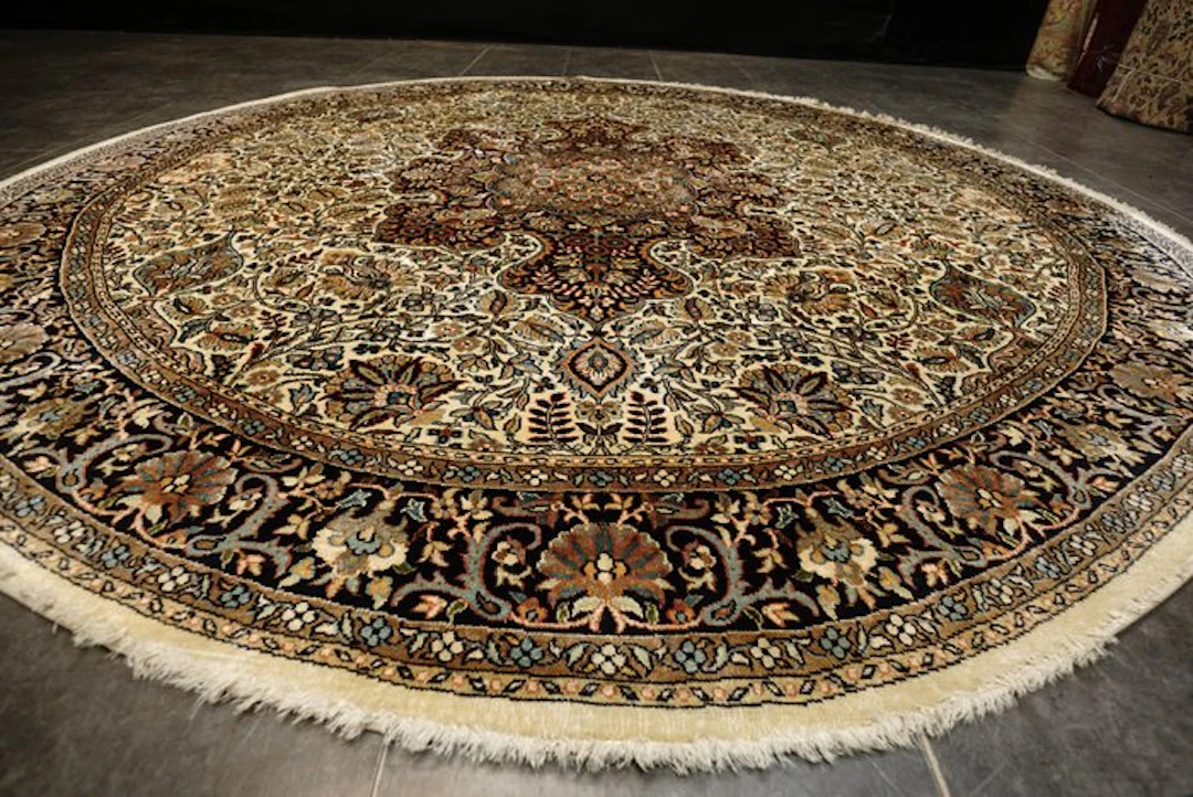 Cashmere Silk - Carpet - 212 cm - 212 cm - silk carpet