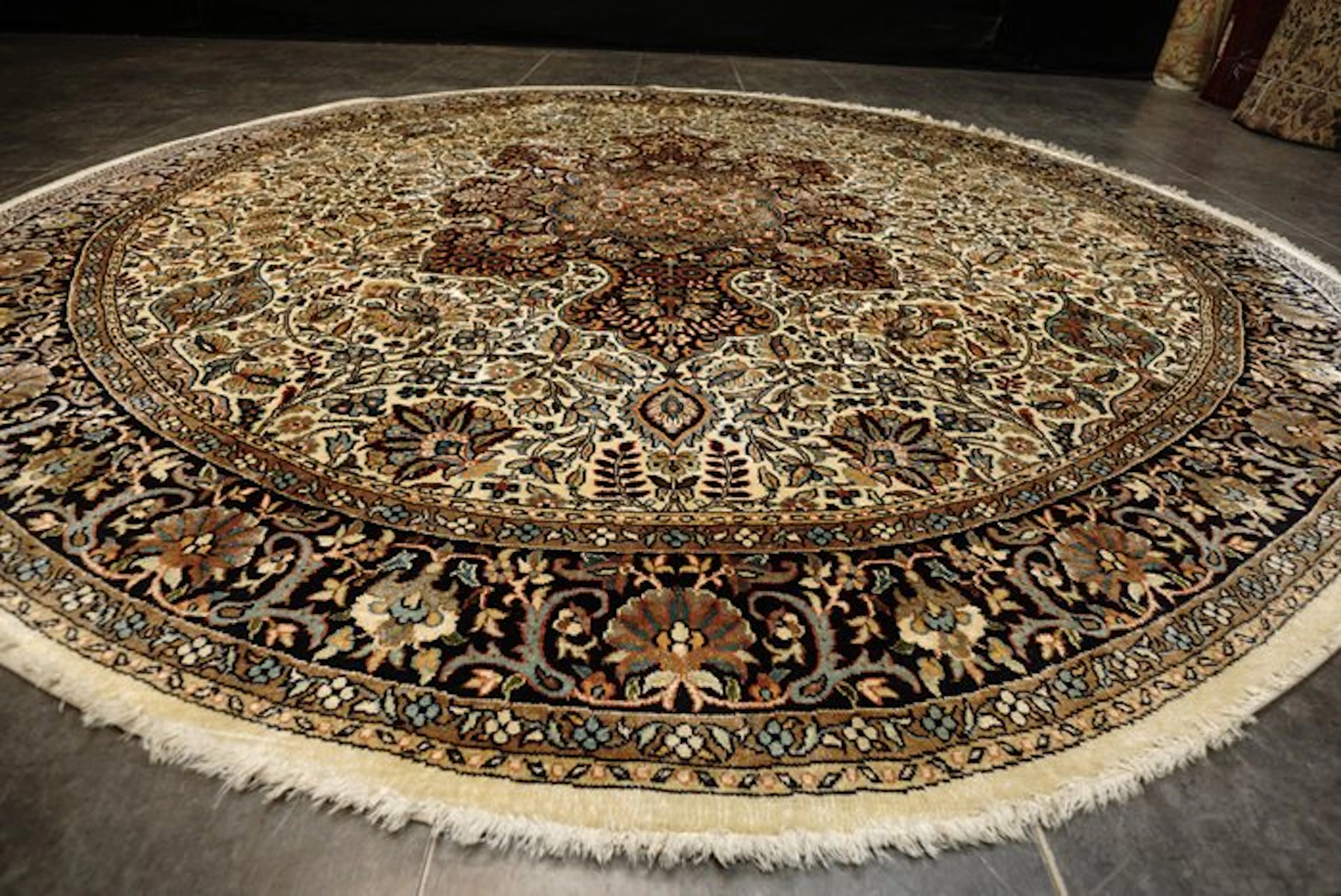 Cashmere Silk - Carpet - 212 cm - 212 cm - silk carpet