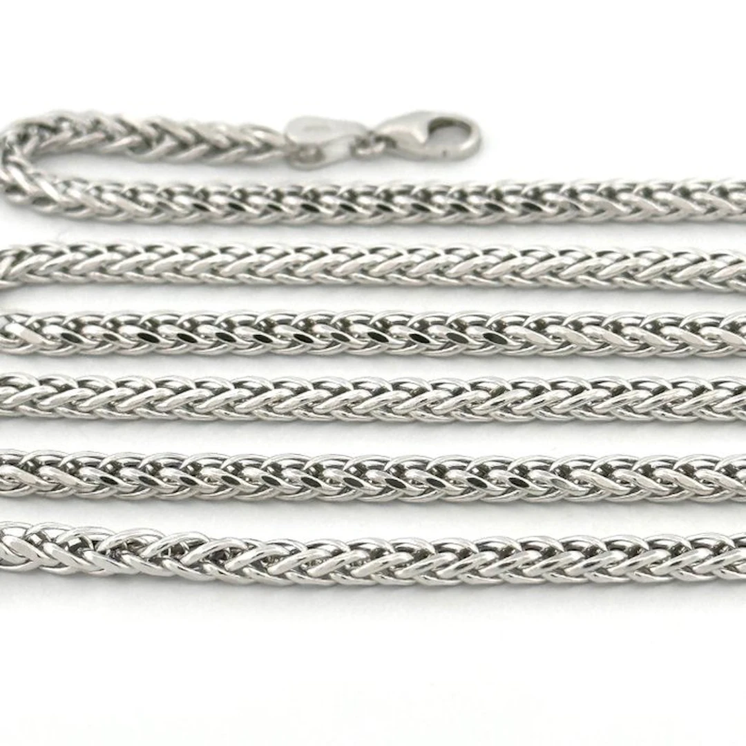 Necklace - 18 kt. White gold - Spiga