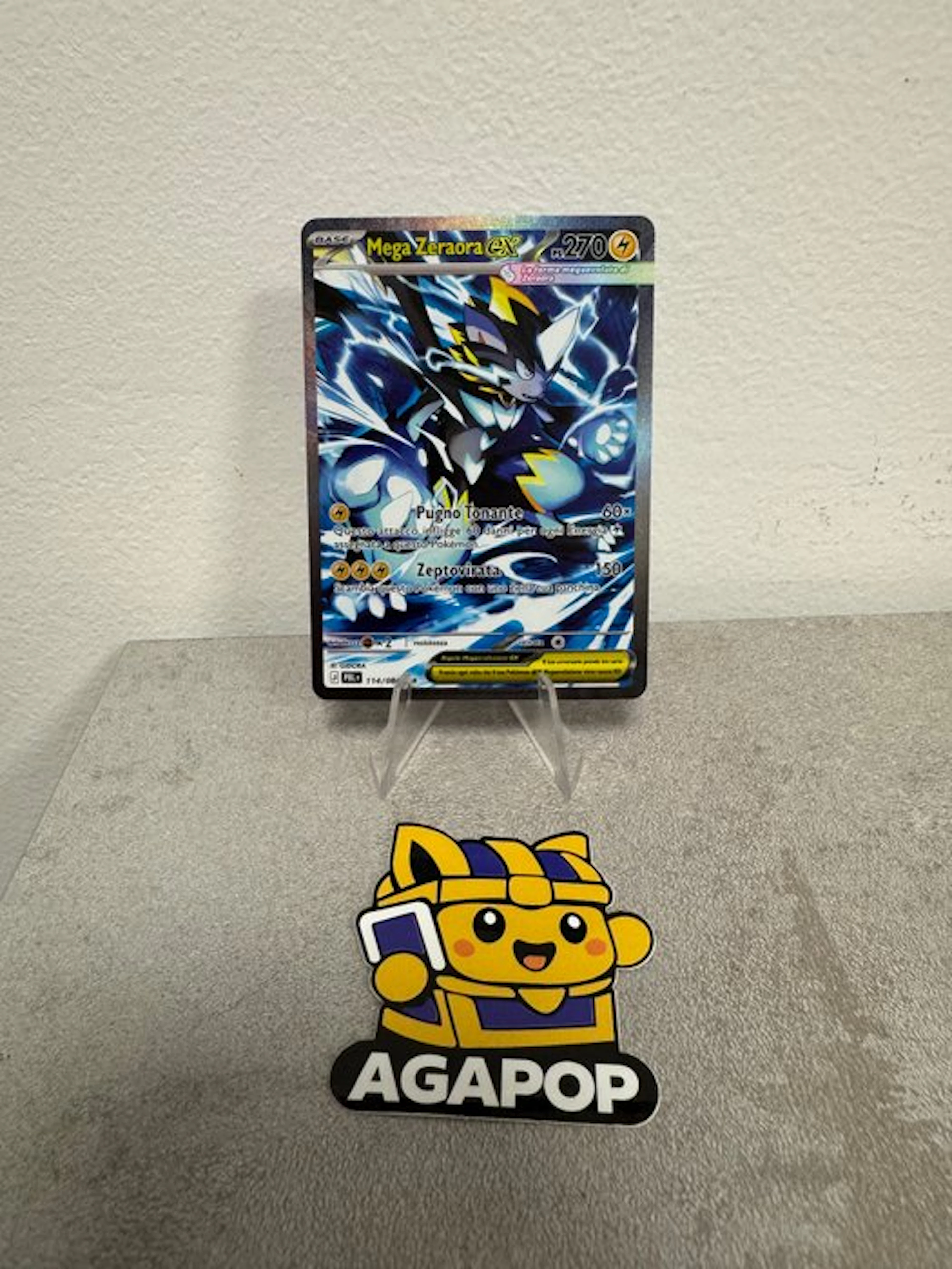 Pokémon - 1 Card - PBL 114/084 – Carta Mega Zeraora ex...