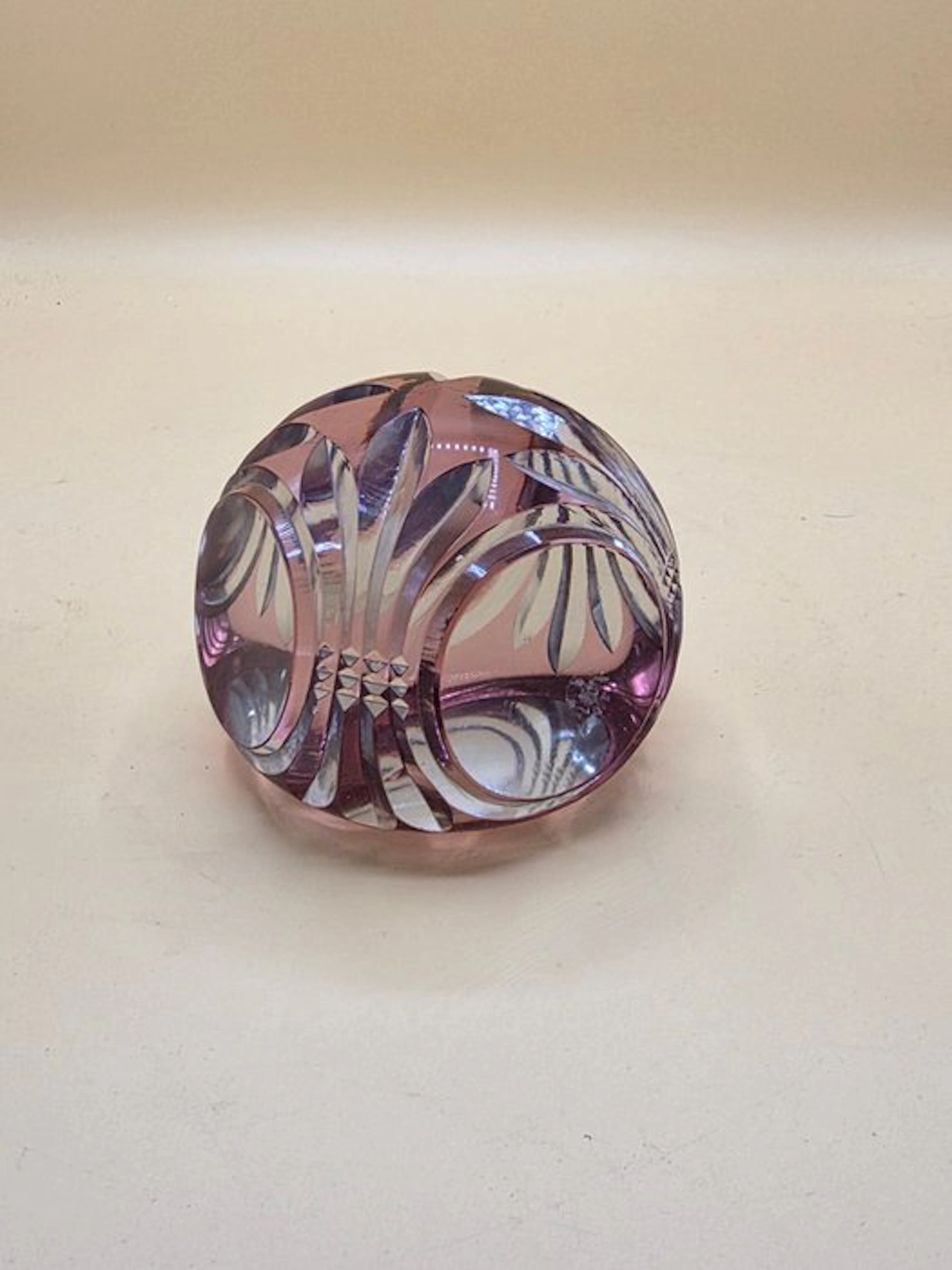 Val Saint Lambert - Paperweight - Crystal
