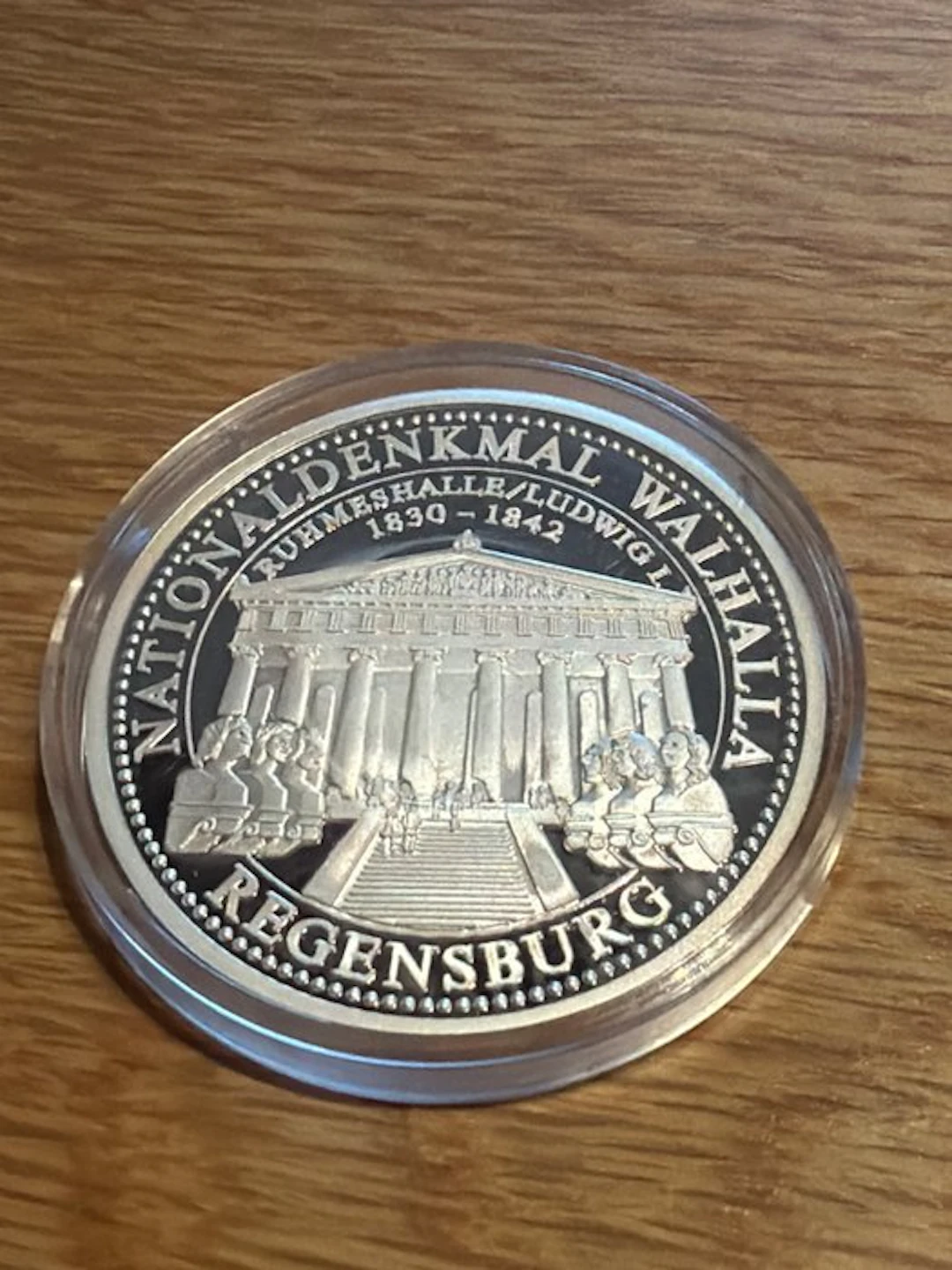 Germany. Silver medal Nationaldenkmal Wahalla. 20g (.999) (No reserve price)