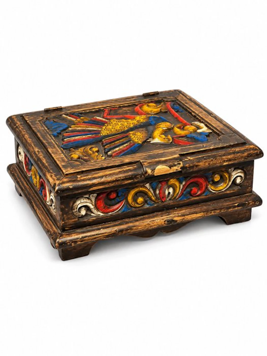 Box - Wood - decorative wooden box