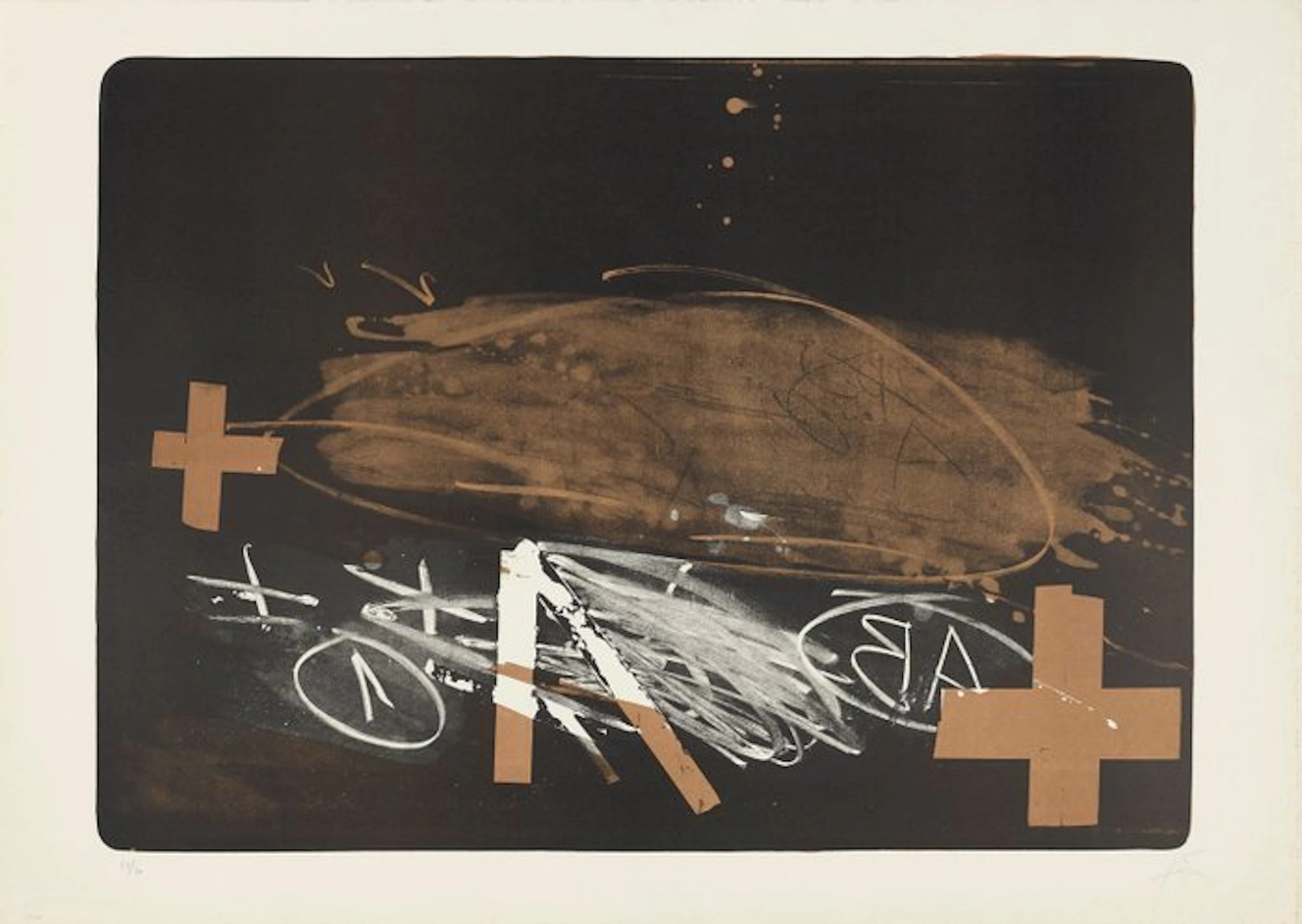 Antoni Tapies (1923-2012) - A Effacè