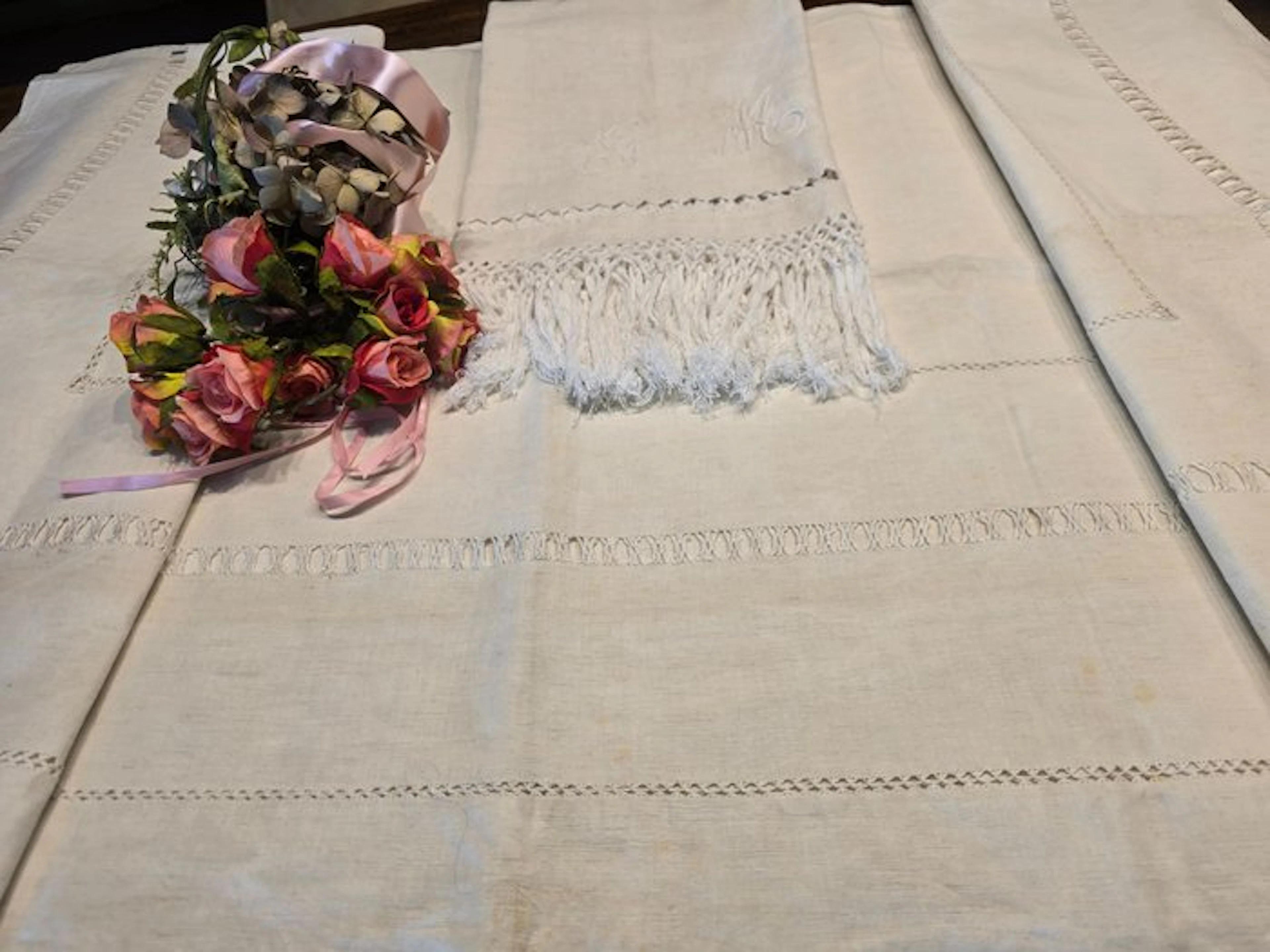 senza riserva - Bed sheet (3) - 300 cm - 210 cm - Ancient trousseaus