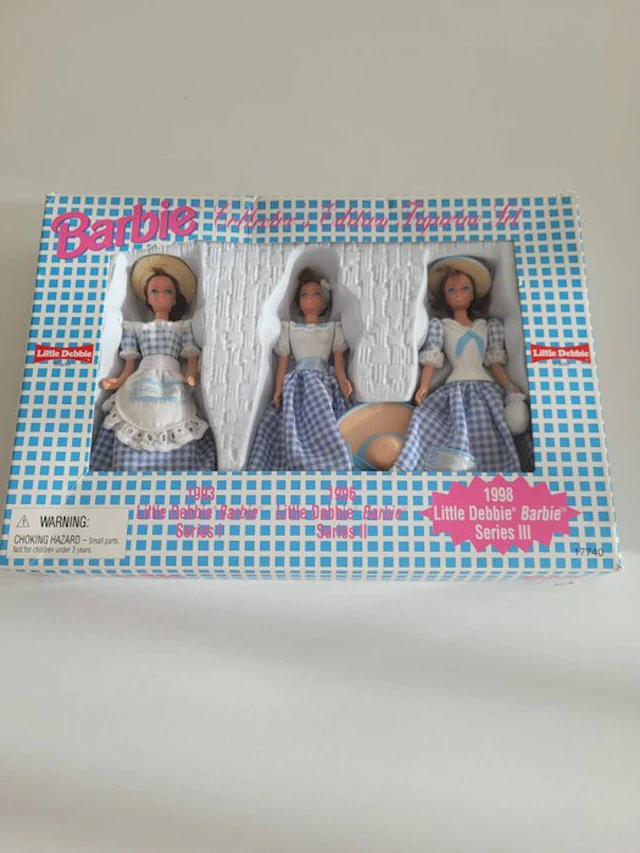 Barbie - Barbie doll Little Debbie Barbie Figurine Set - 1990-2000 - U.S.