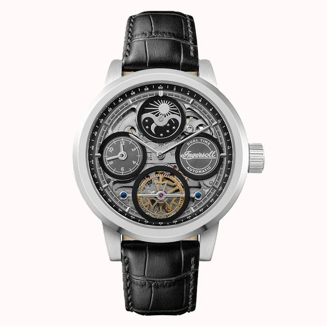 Ingersoll - Automatic - Moon Sun - Dual Time - Open Heart...