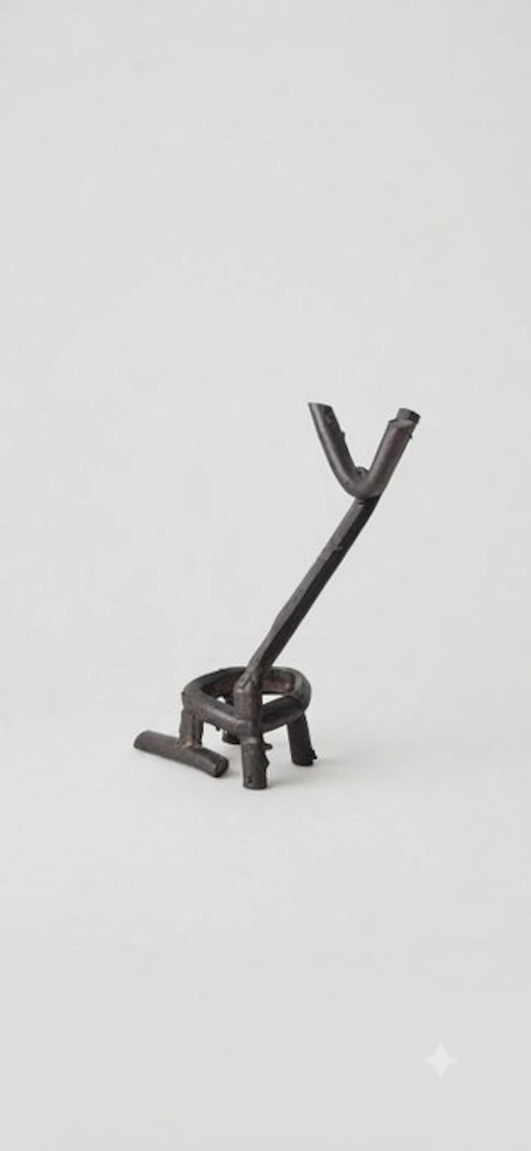 Ros Khavro (XX) - Bronze abstract sculpture