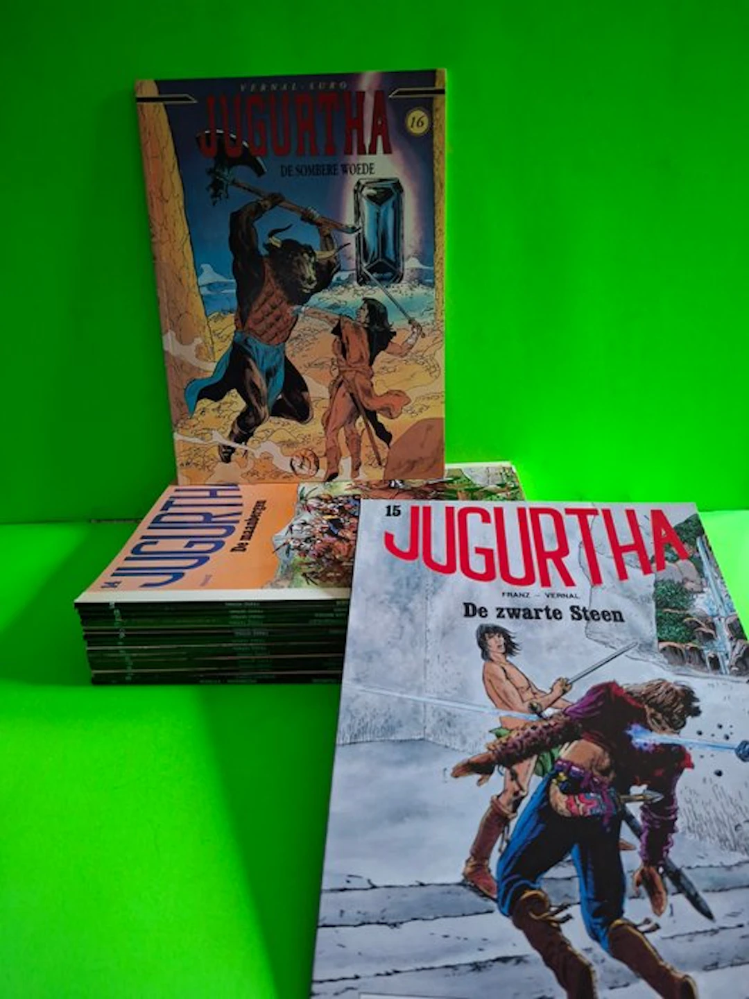 Jugurtha 1 t/m 16 - Complete reeks SC - 16 Album - First edition/reprint
