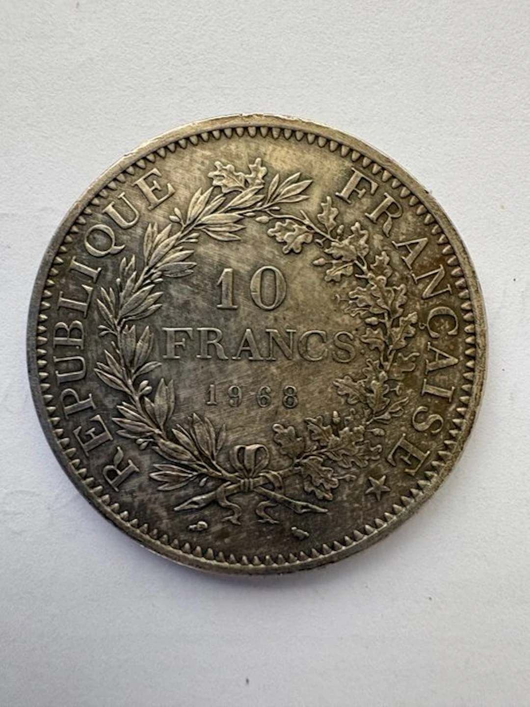 France. 10 Francs 1968 Hercule (No reserve price)