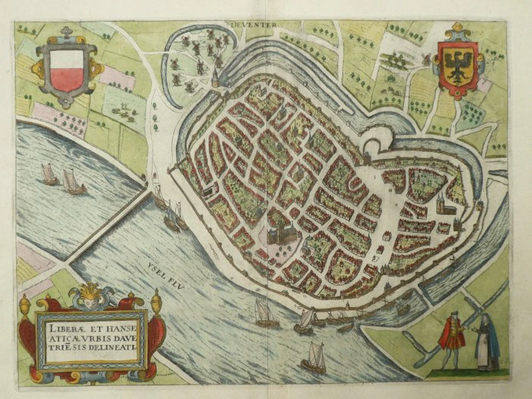 Netherlands - Deventer; Lodovico Guicciardini / W