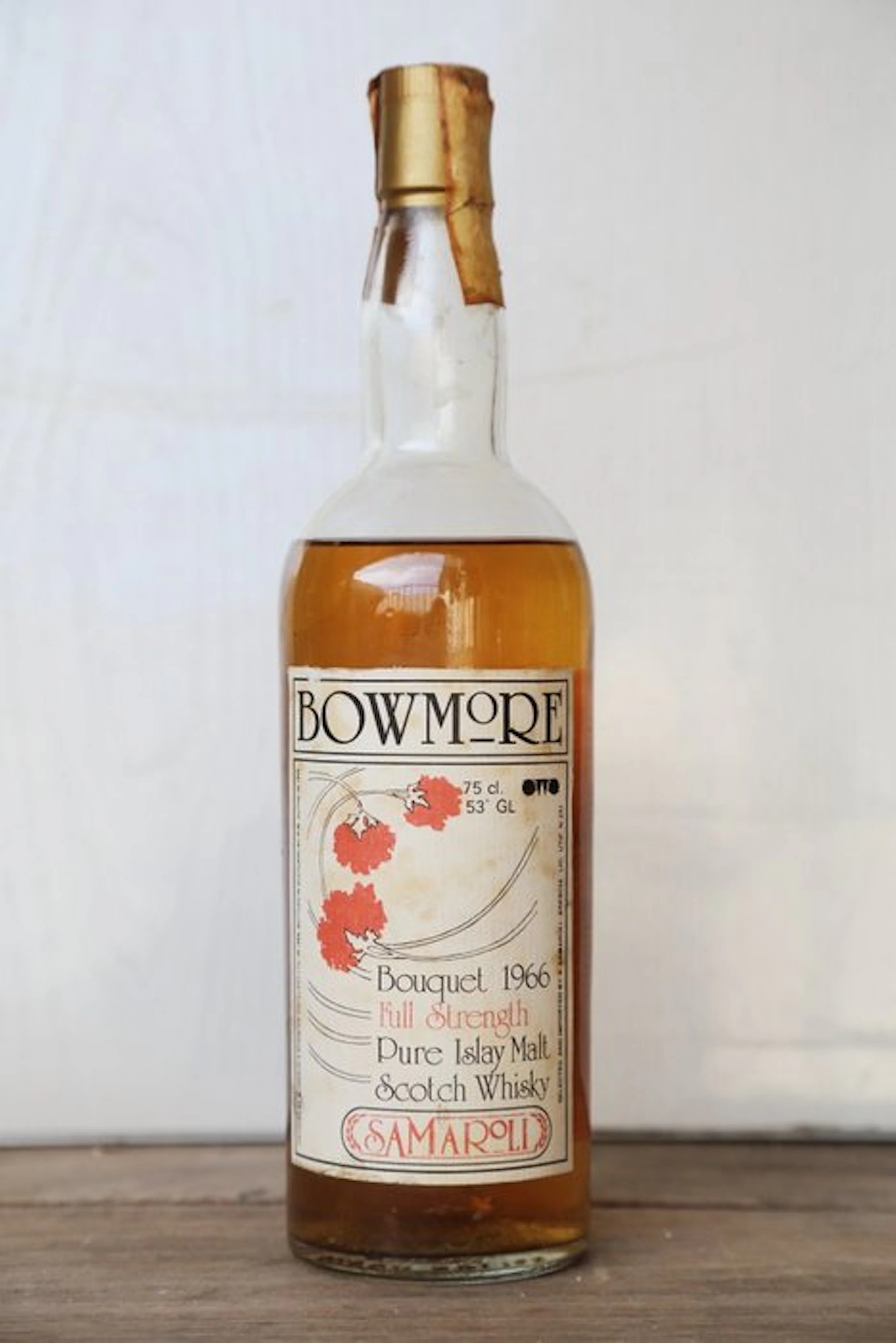 Bowmore 1966 Bouquet - Full Strength - WF97 - Samaroli - b. 1980s - 75cl