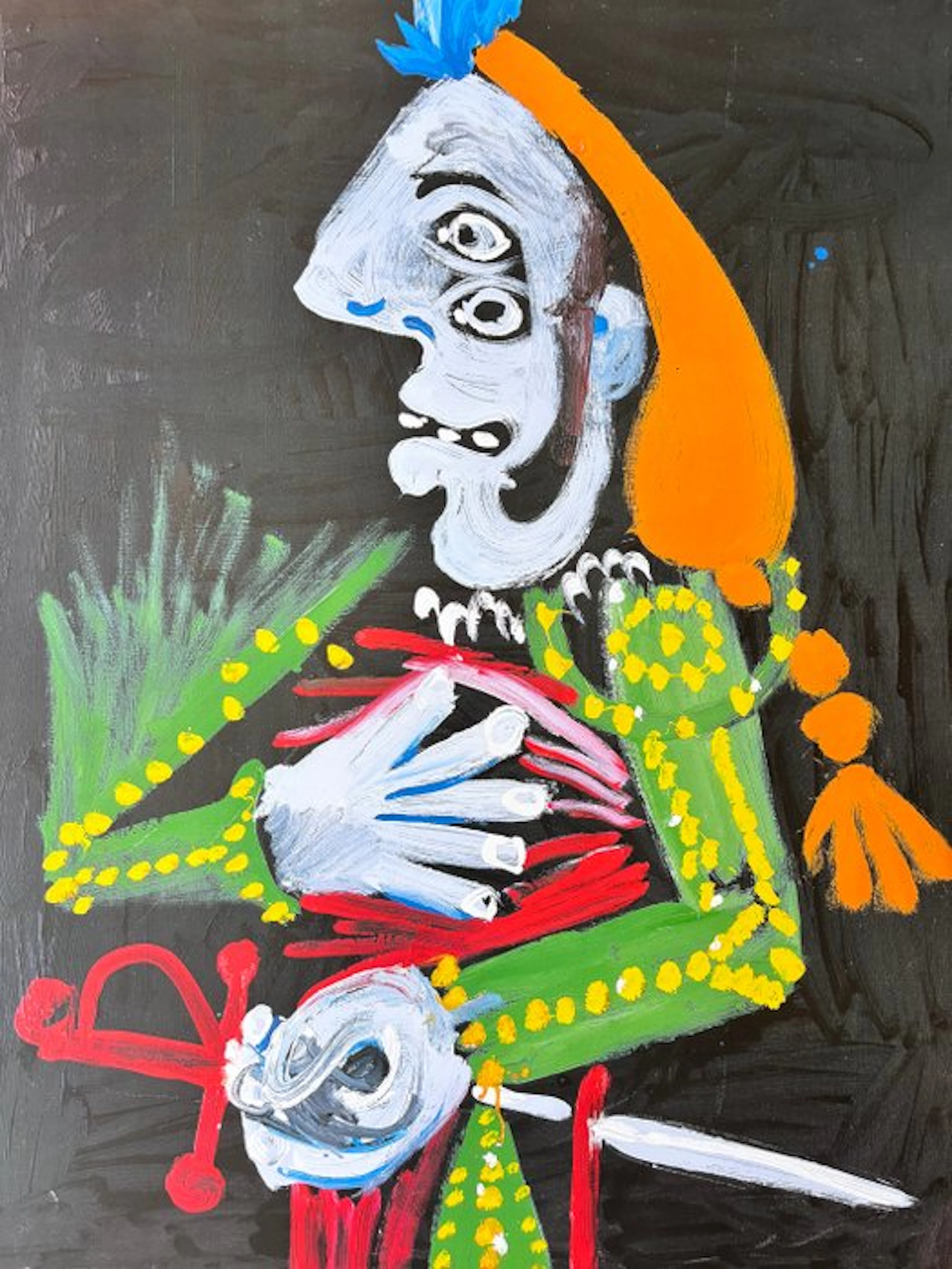 Pablo Picasso (after) - Torero / 1970 / licensed print -