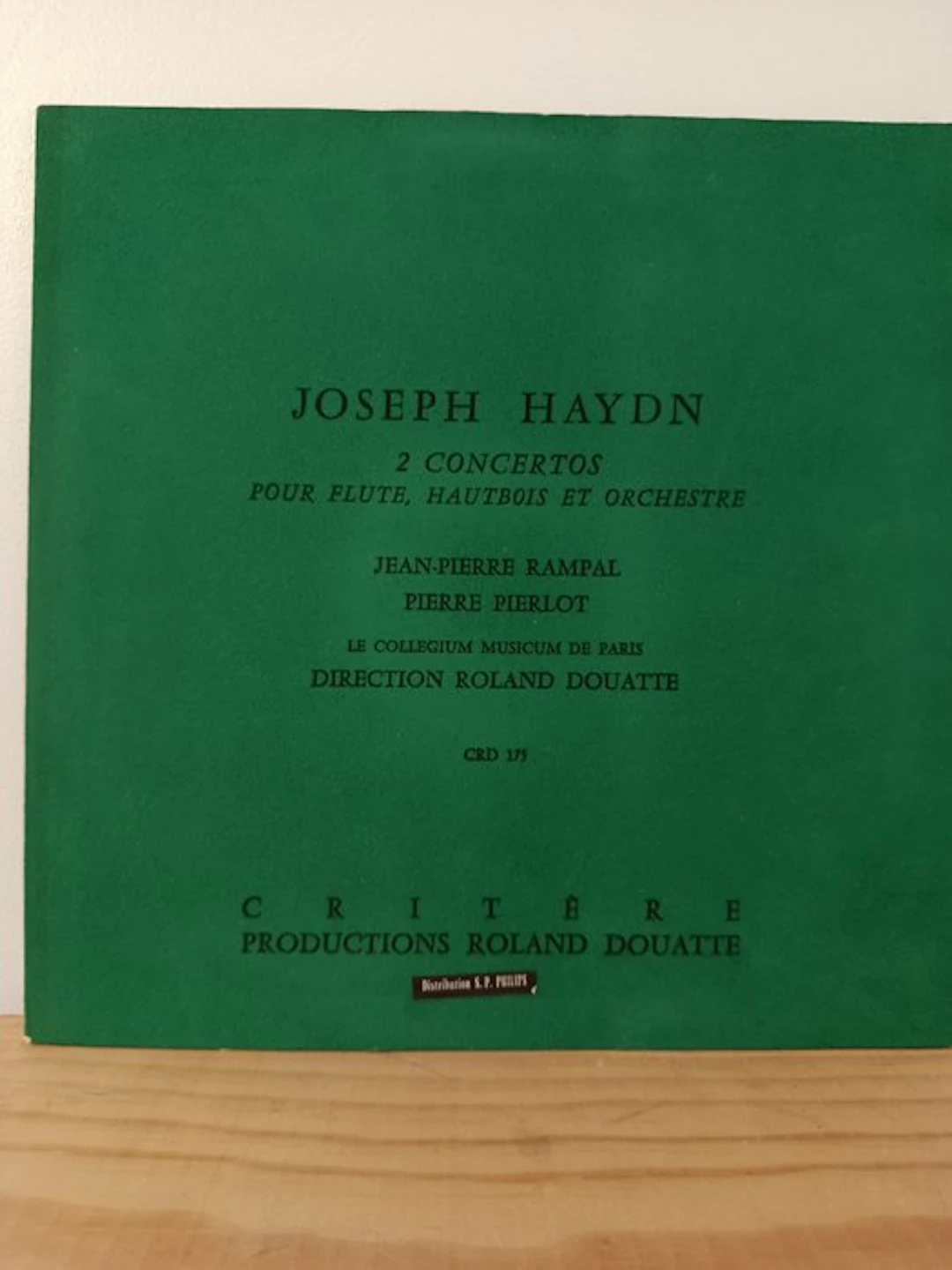 Joseph Haydn - Concertos pour flûte - Limited edition...