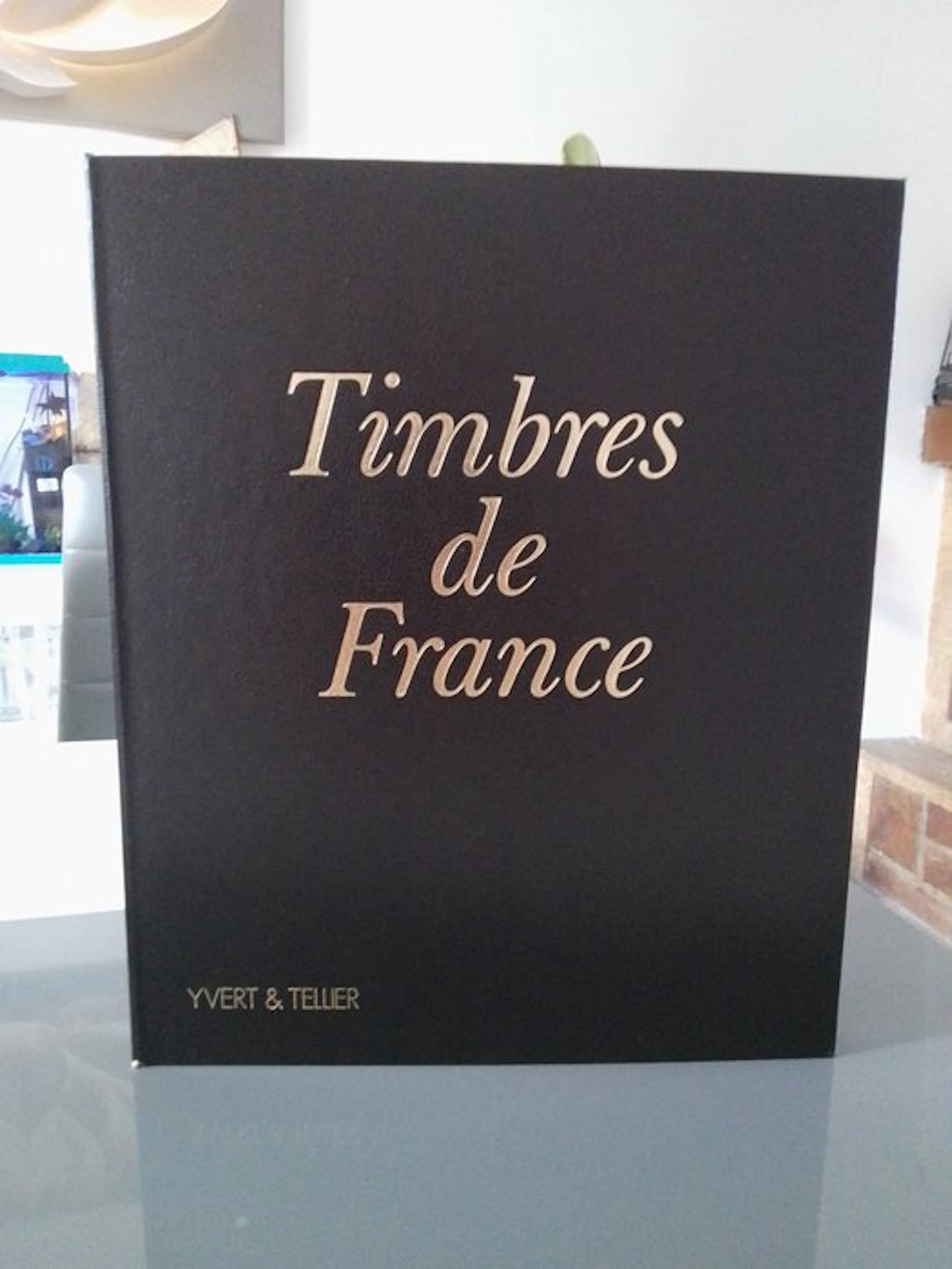 France 1849/1963 - Superb empty stamp album Davo France