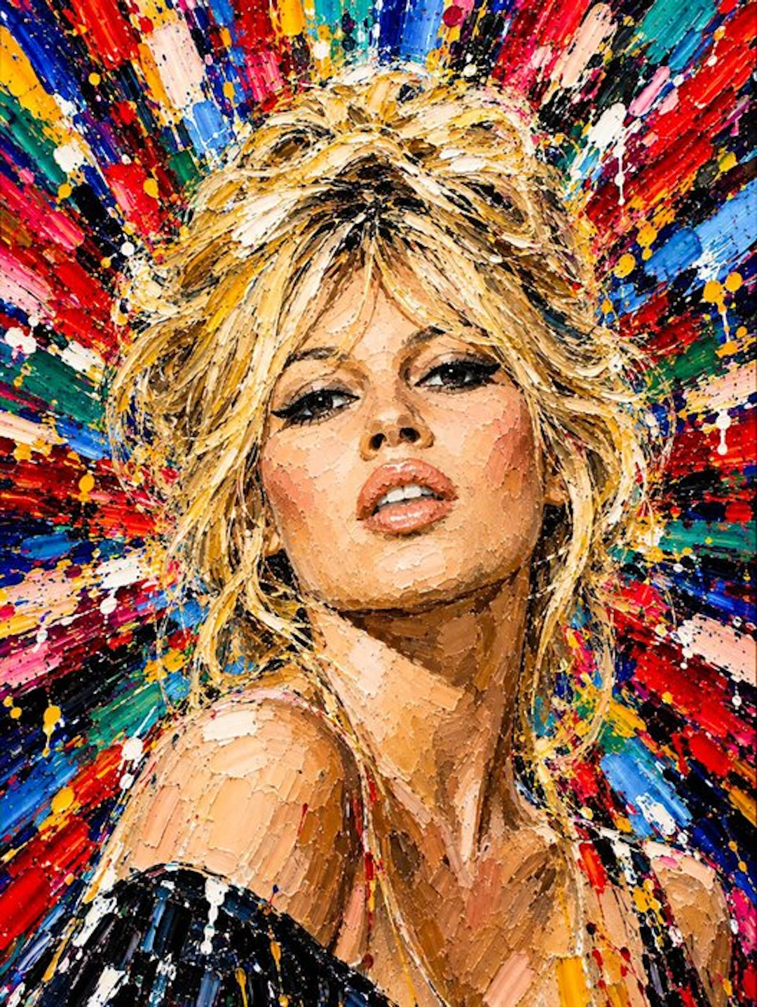 Brigitte Bardot - Art Iconic Explosion