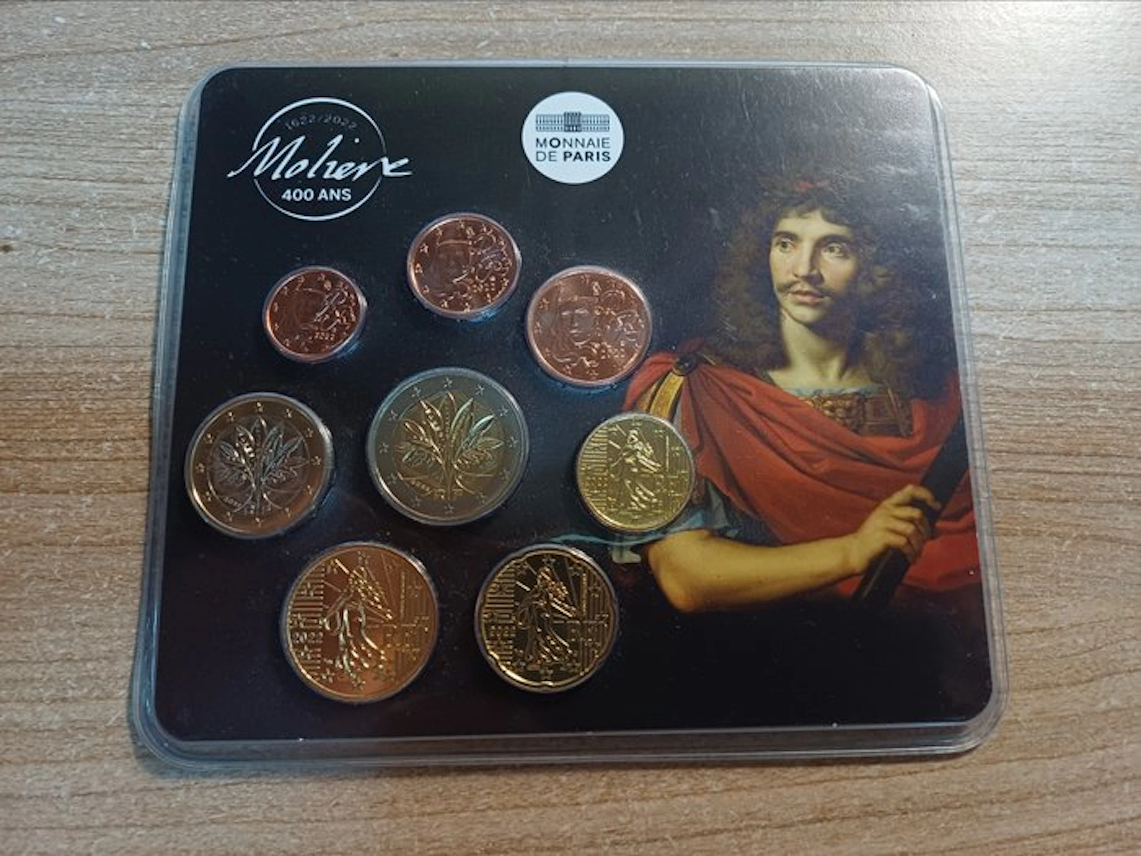 France. Year Set (BU) 2022 "Moliere" (No reserve price)